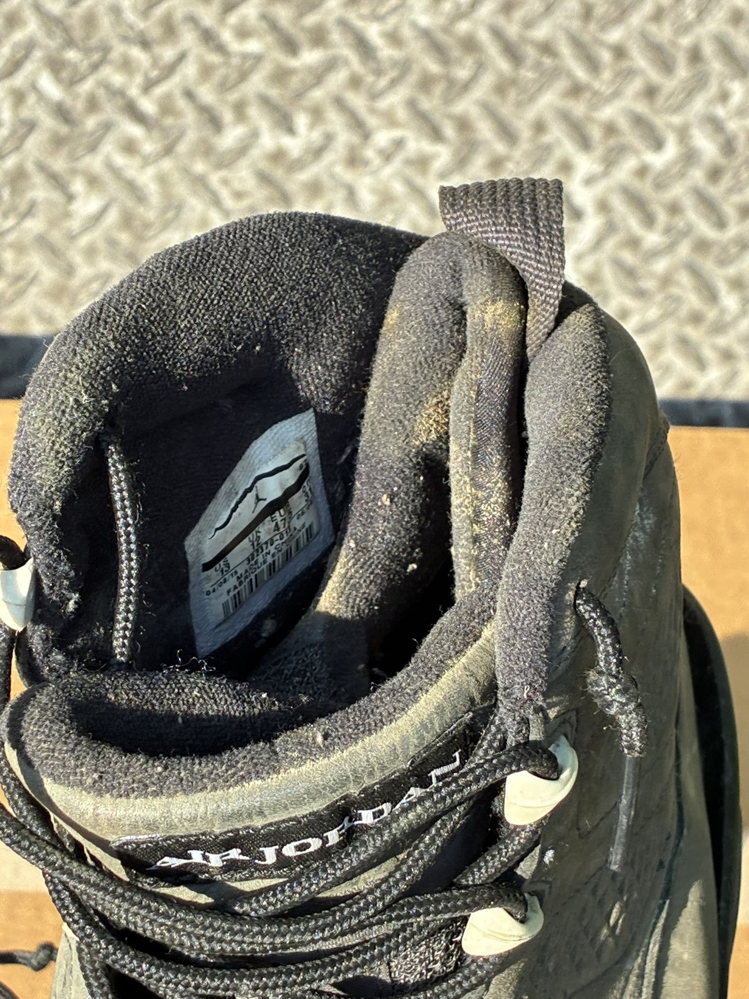 Jordan Brand Nike Air Jordan 9 Retro "Anthracite" 2015 302370-013 Size US 13 / EU 46 - 7 Thumbnail