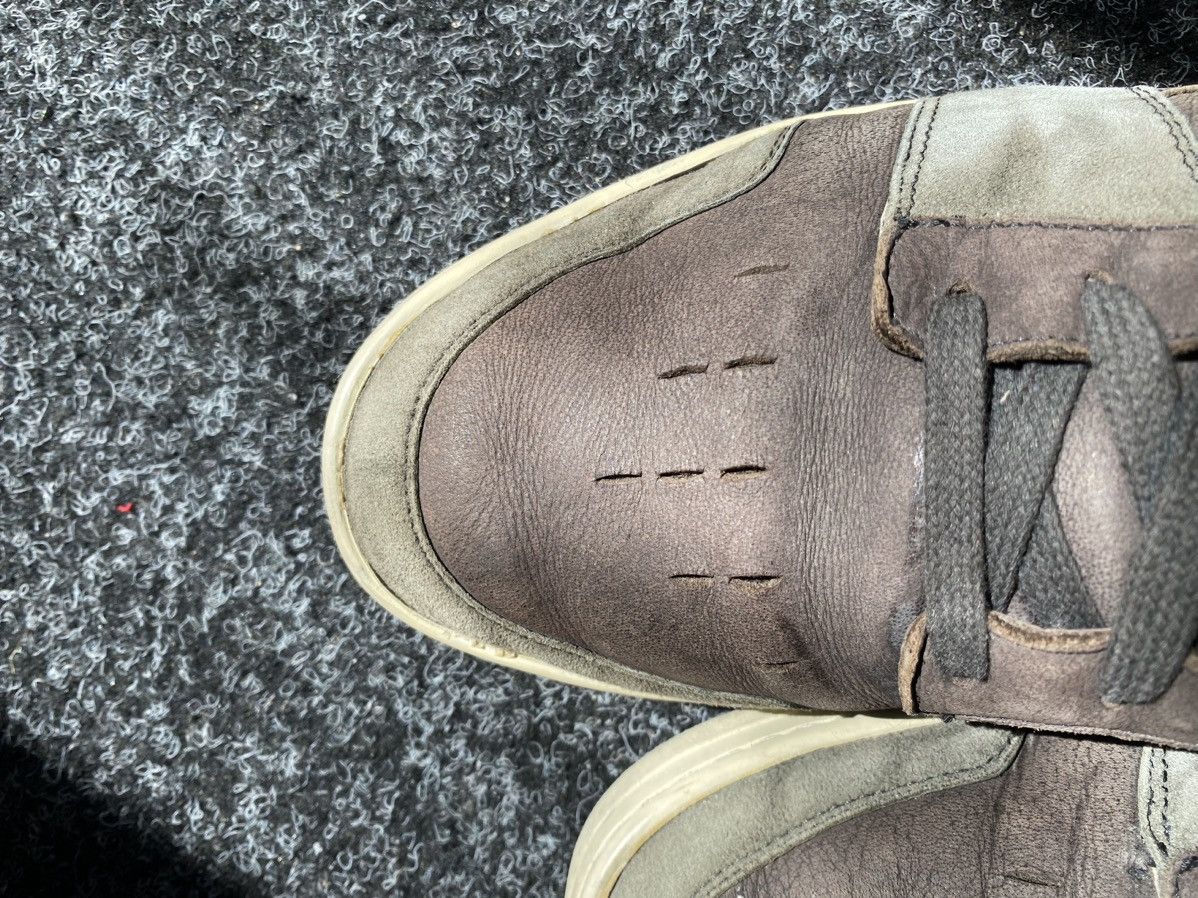Designer × Dirk Bikkembergs Designer Dirk Bikkembergs Brown High Sneakers Opium 11.5 Size US 11.5 / EU 44-45 - 19 Thumbnail