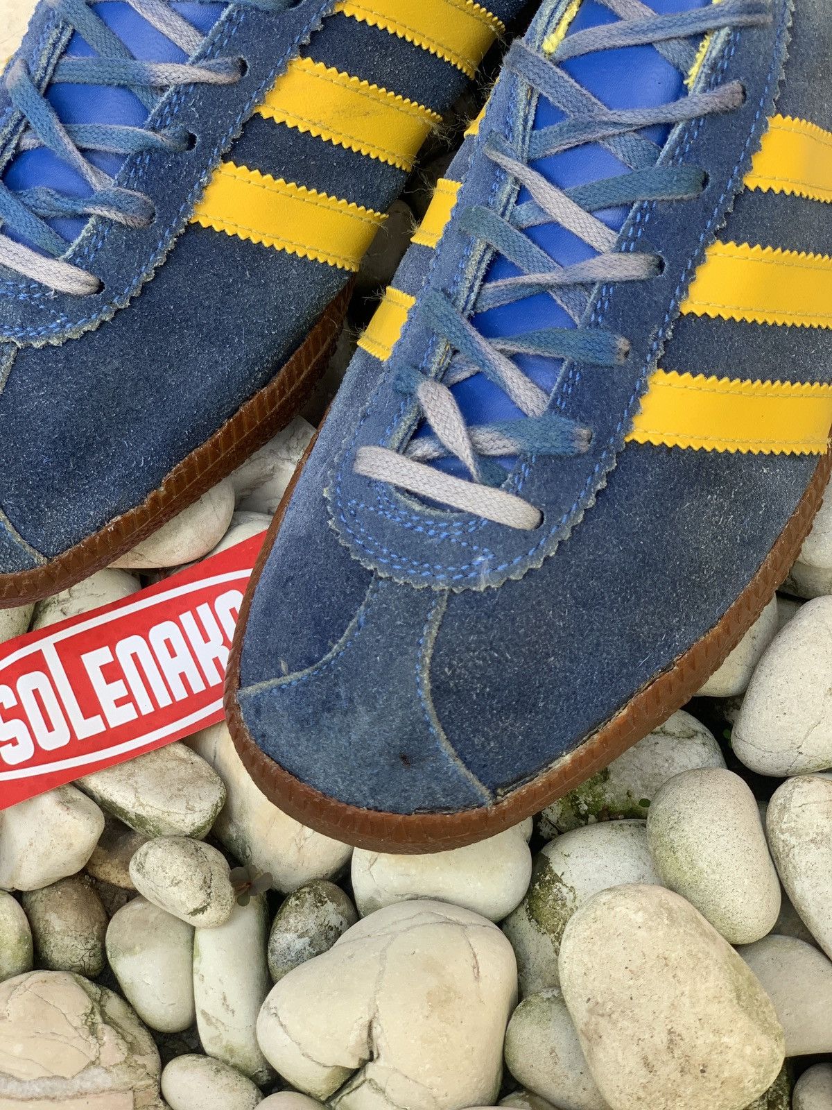 Adidas × Vintage 1970s Adidas Stockholm West Germany rare Size US 8 / EU 41 - 12 Thumbnail