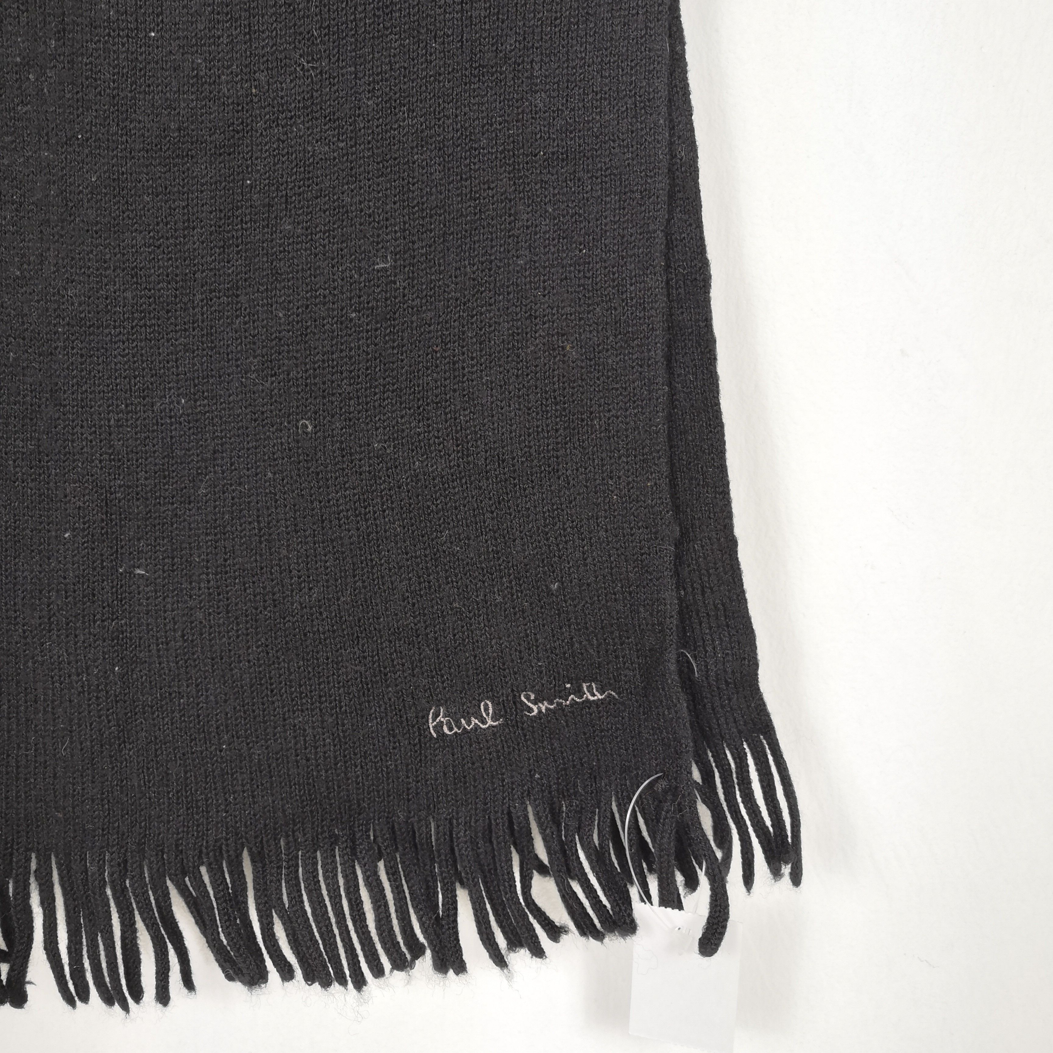Paul Smith Vintage Paul Smith Scarf Muffler Wool Cashmere Scarves Size ONE SIZE - 2 Thumbnail