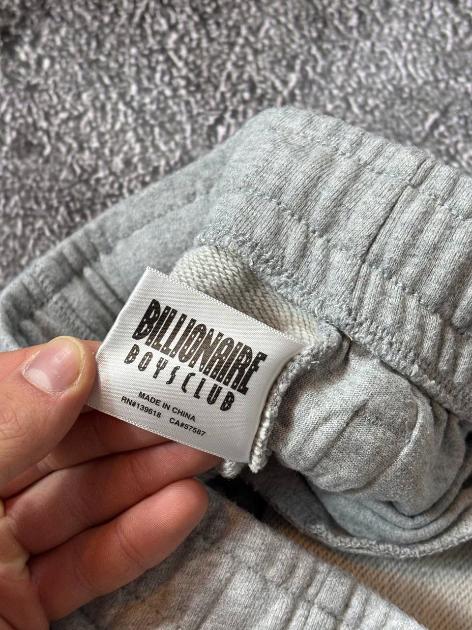 Billionaire Boys Club Billionaire Boys Club Grey Baggy Sweatpants Joggers Size US 28 / EU 44 - 11 Thumbnail