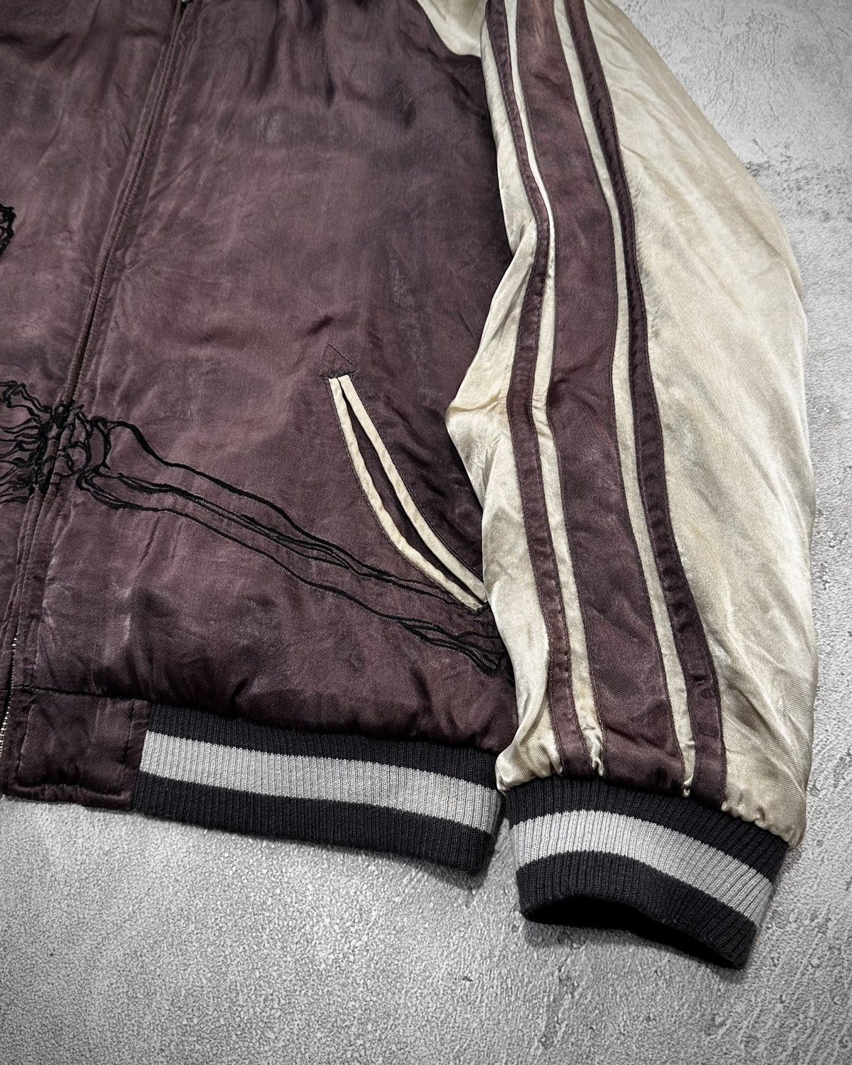 Japanese Brand × Toyo Enterprises Japanese Clasic Script Giant Skeleton Reversible Jacket Size US M / EU 48-50 / 2 - 9 Thumbnail