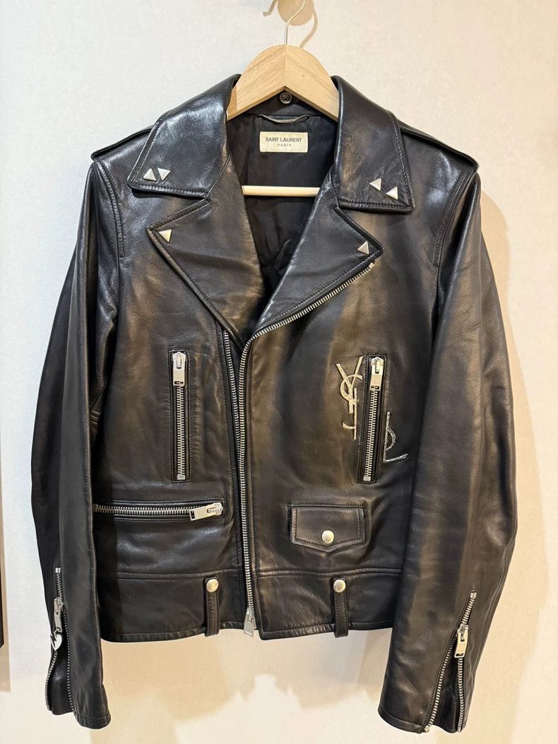 saint laurent Motorcycle leather jacket 2501-Nextarrow