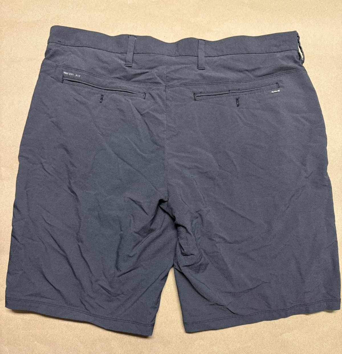 Hurley Hurley Shorts Mens 38 Black Chino Pocket Casual Vintage! Size US 38 / EU 54 - 2 Thumbnail