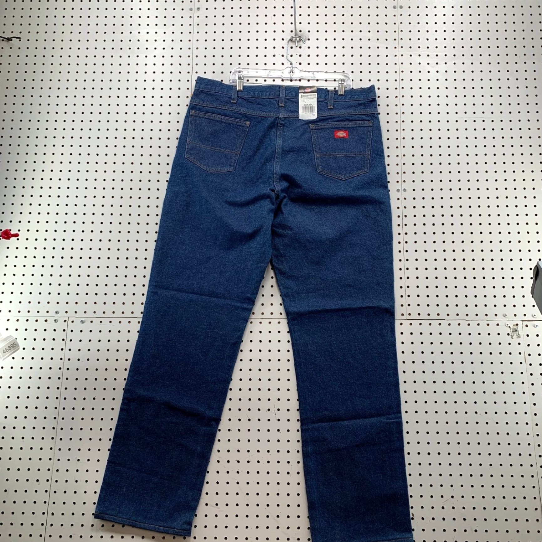 Dickies VINTAGE Dickies Denim Jeans Mens Blue Straight Fit 40X39 Industrial Relaxed NWT Size US 40 / EU 56 - 2 Thumbnail