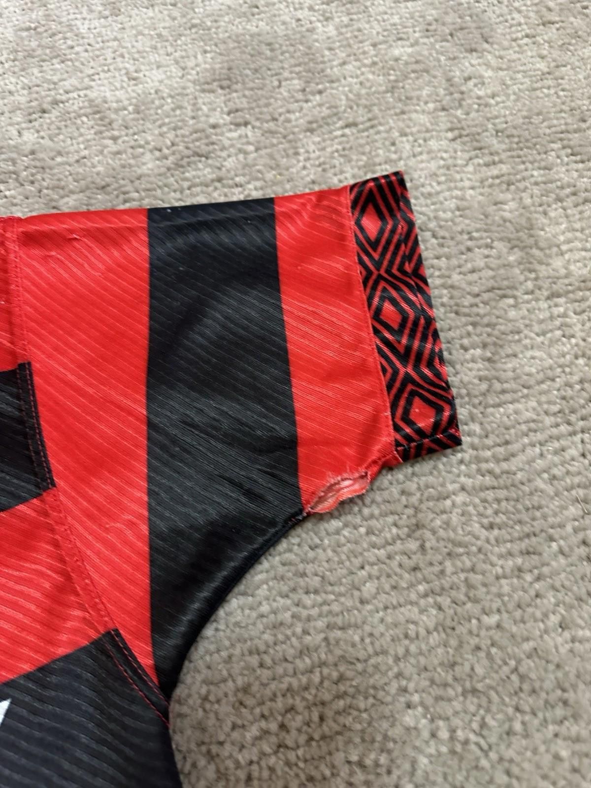 Umbro FLAMENGO FC 1994/1995 Edmundo #7 Home Football Soccer Jersey Size US M / EU 48-50 / 2 - 4 Thumbnail