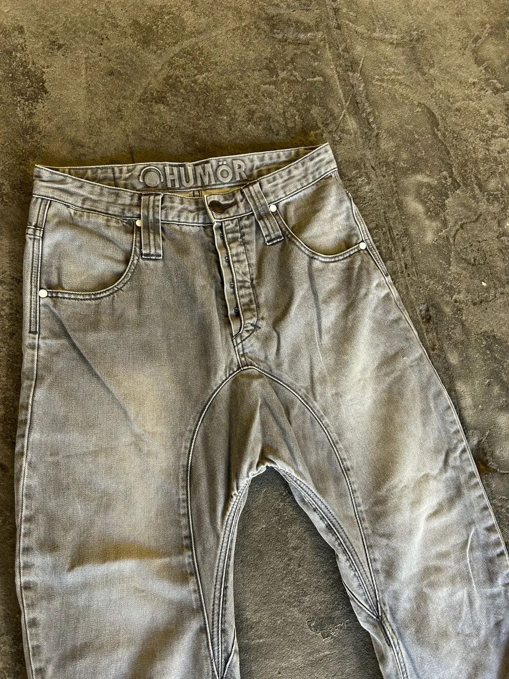Hysteric Glamour × Japanese Brand Vintage Rick Owens Junya Watanabe Style Washed Jeans Size US 32 / EU 48 - 6 Thumbnail