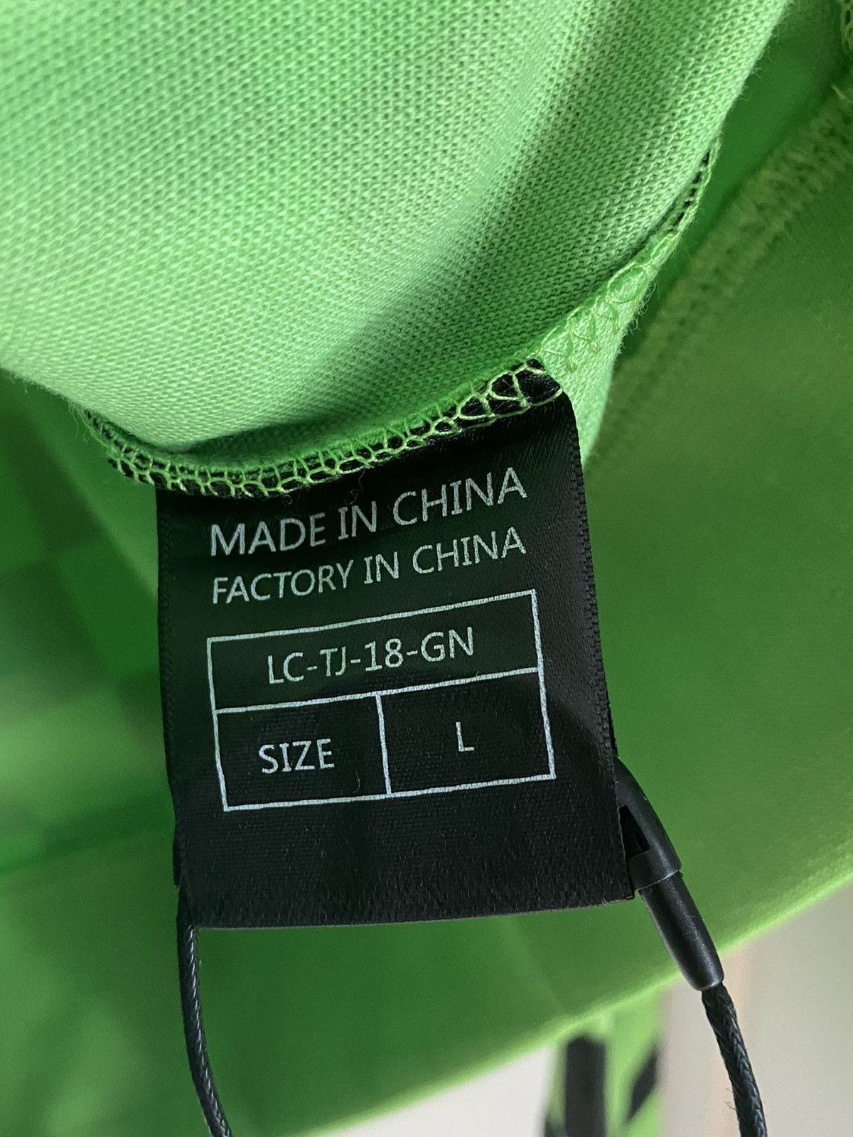 Designer Lost General Green Black Checked 1/4 Zip Top L Size US L / EU 52-54 / 3 - 7 Thumbnail