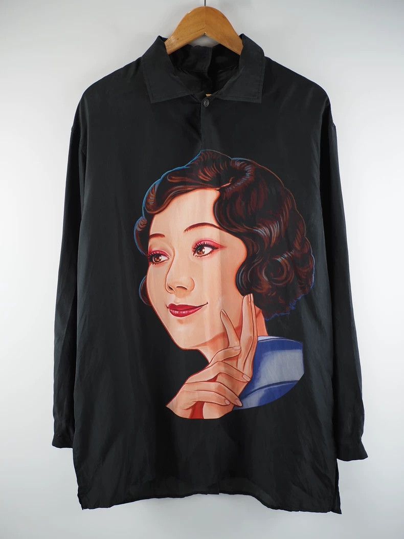 Yohji Yamamoto Yohji Yamamoto Showa Beauty Silk Shirt 2501-Nextarrow Size US L / EU 52-54 / 3 - 1 Thumbnail