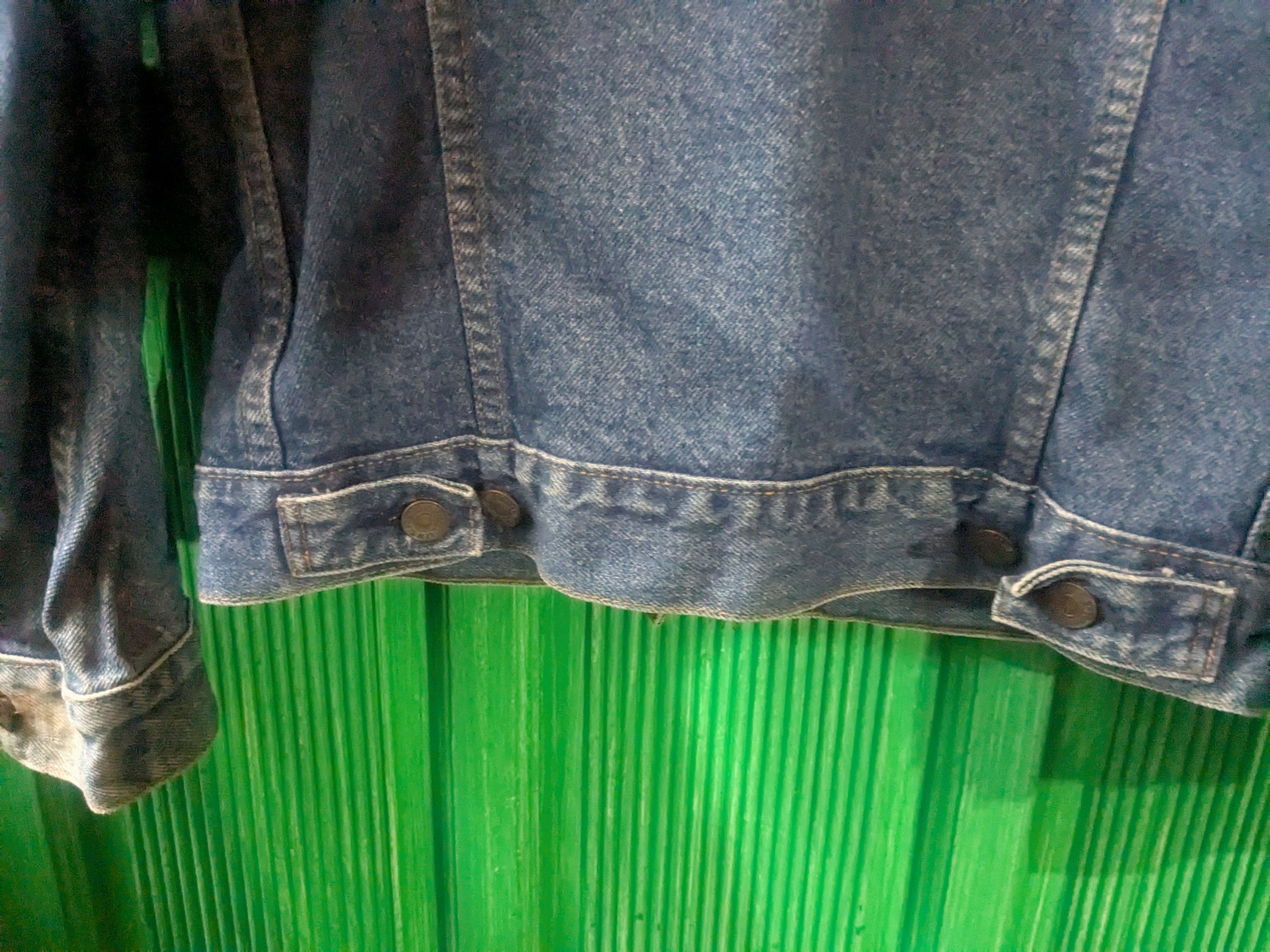 Levi's Vintage Clothing Levis denim trucker jacket 80's made in USA vintage Size US S / EU 44-46 / 1 - 10 Thumbnail