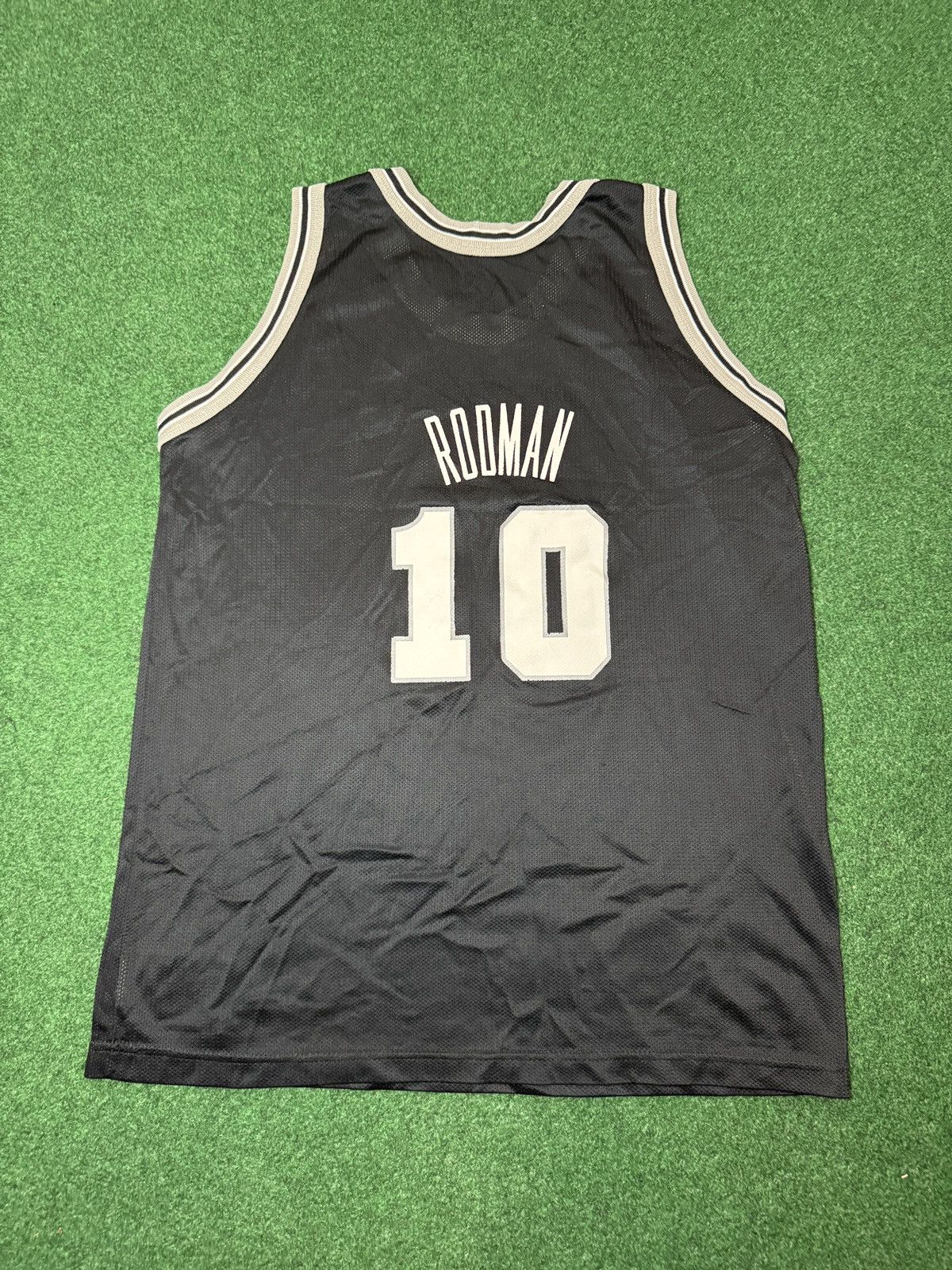 Champion Vintage 90s Dennis Rodamn San Antonio Spurs Medium Jersey Size US M / EU 48-50 / 2 - 3 Thumbnail
