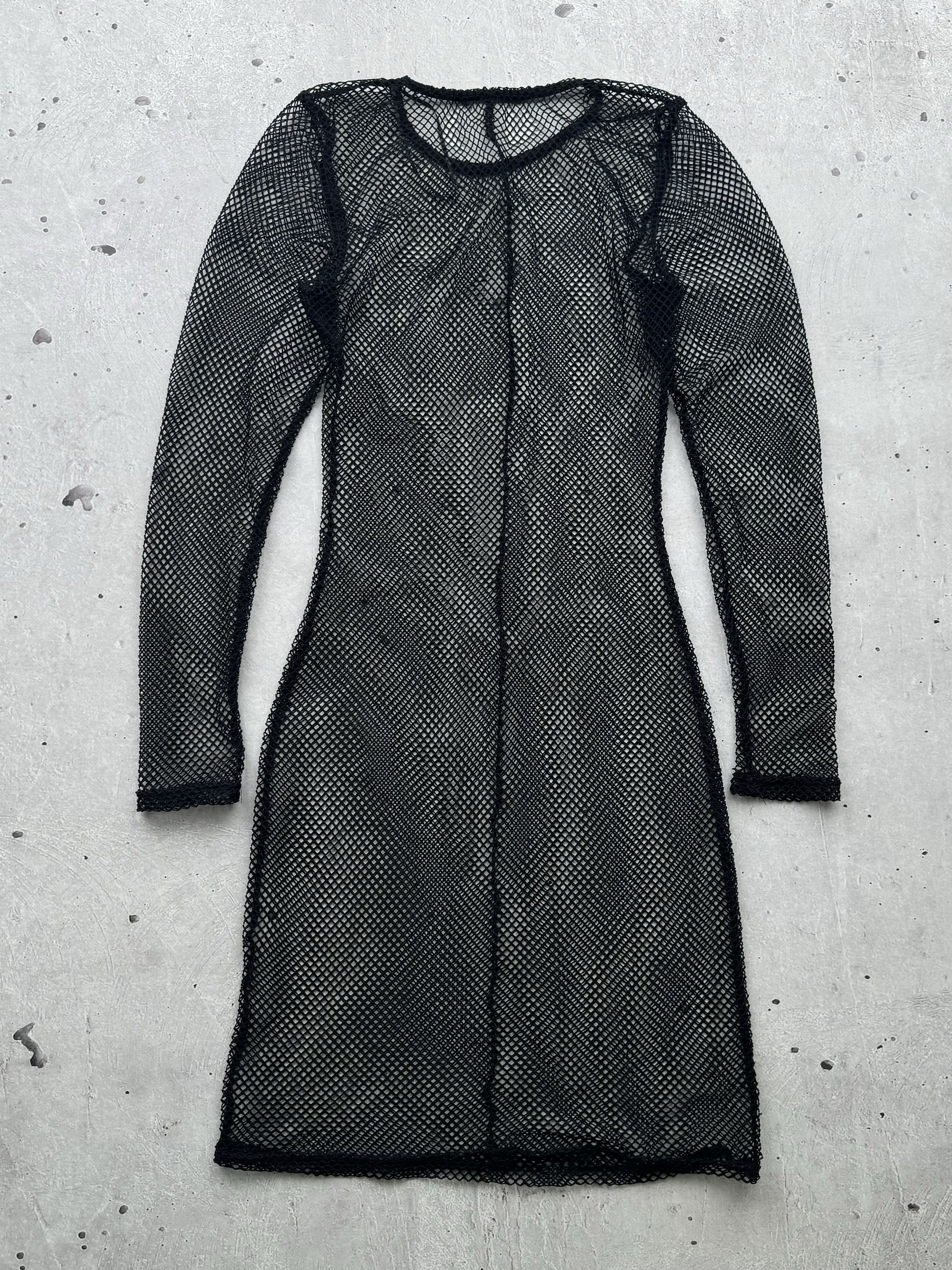 Japanese Brand × Vintage Vintage Mesh Mini Dress Size XS / US 0-2 / IT 36-38 - 5 Thumbnail