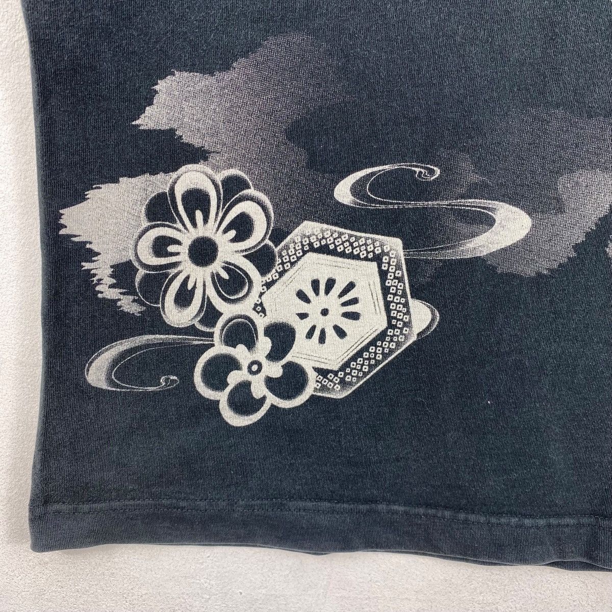 Japanese Brand KARAKURI TAMASHI God Of Thunder Japanese Oriental Tee Size US L / EU 52-54 / 3 - 4 Thumbnail