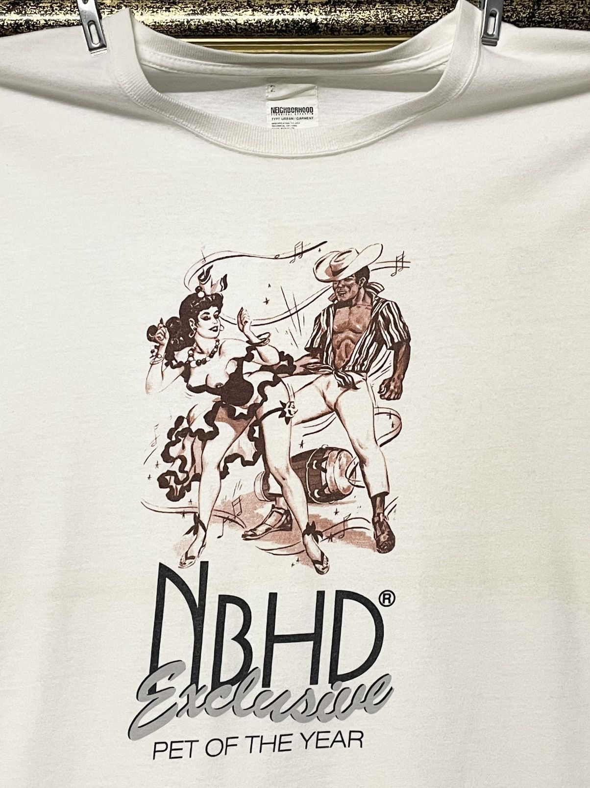 Neighborhood Vintage Designer Neighborhood Naked Cowboy Tehcnical Tee Size US M / EU 48-50 / 2 - 3 Thumbnail