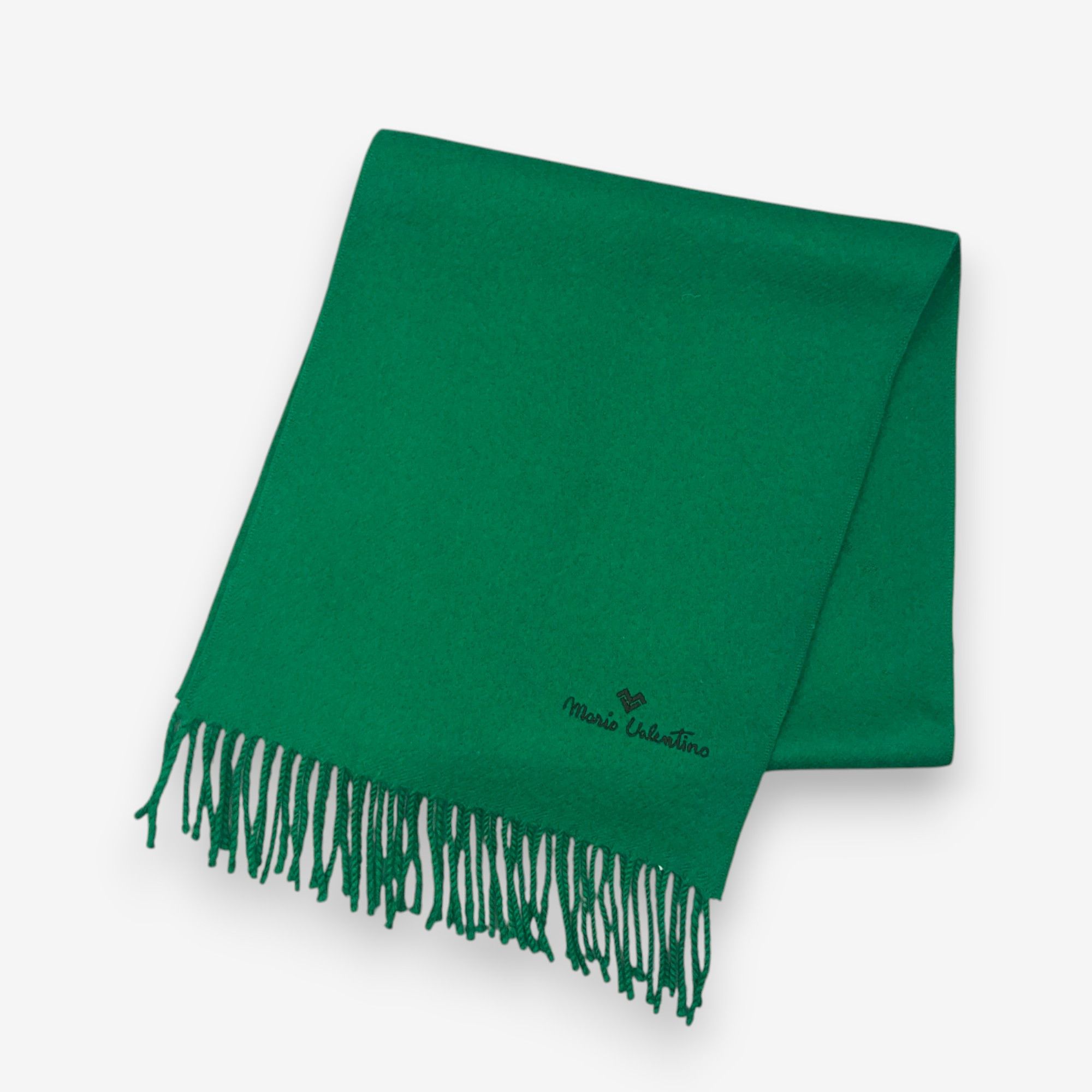 Mario Valentino Vintage Mario Valentino Scarf Muffler Wool Winter Scarves Size ONE SIZE - 3 Thumbnail