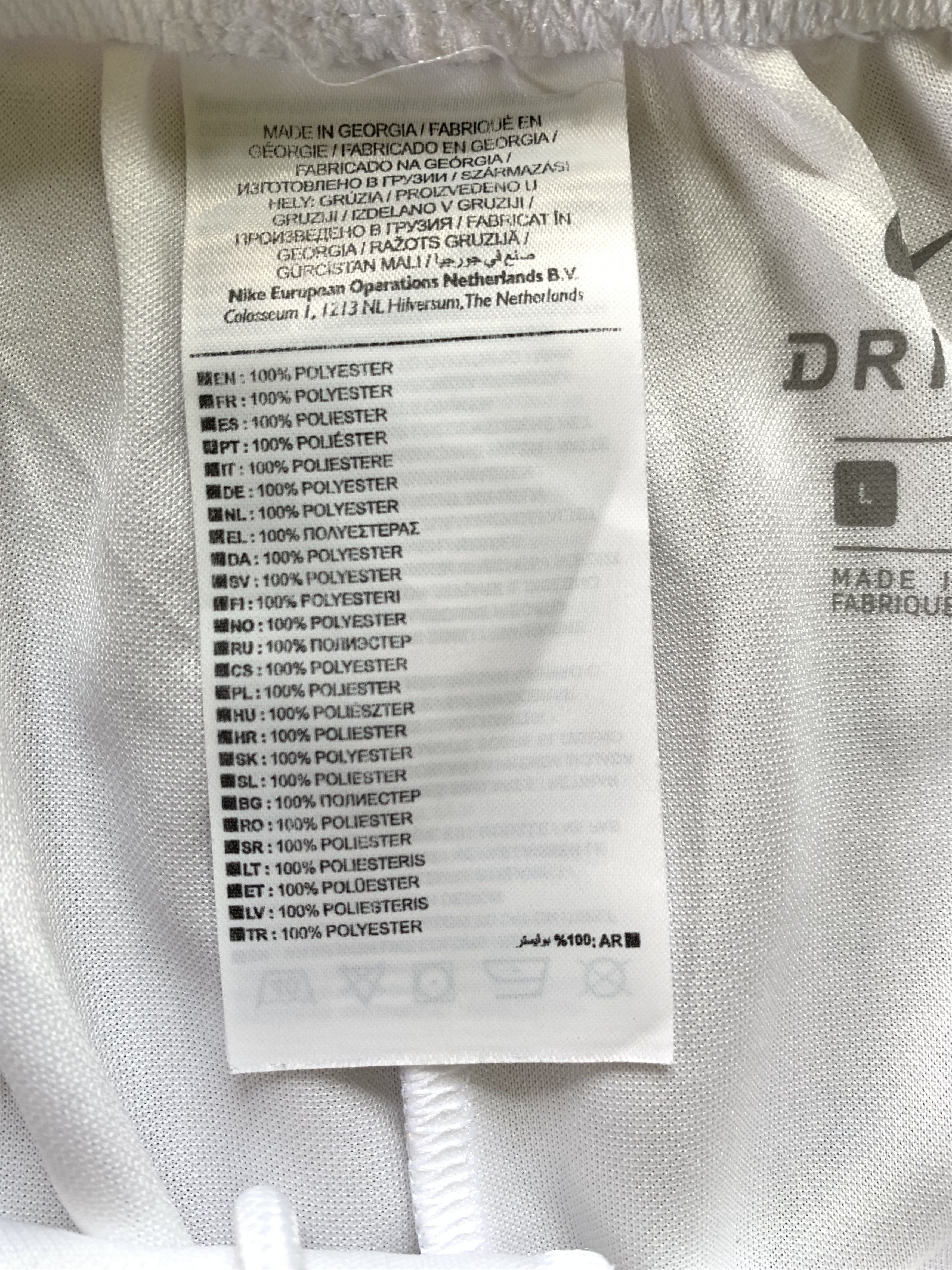 Nike × Vintage Nike Dri Fit White Training Shorts Size US 34 / EU 50 - 6 Thumbnail