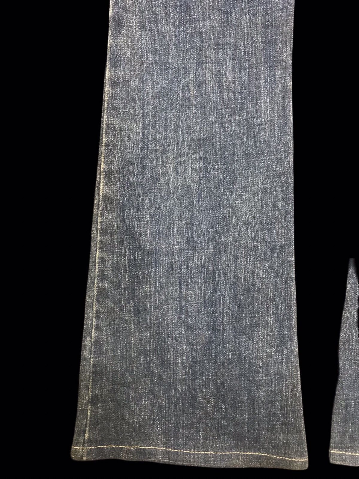 Designer × Japanese Brand 💥FLARE💥EDGE ON ALL MULTIPOCKETS FLARE DENIM F355 Size 29" - 17 Thumbnail