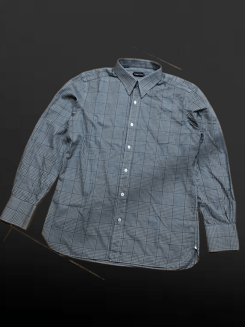 Tom Ford Tom Ford Long sleeve checkered shirt Size US L / EU 52-54 / 3 - 1 Thumbnail