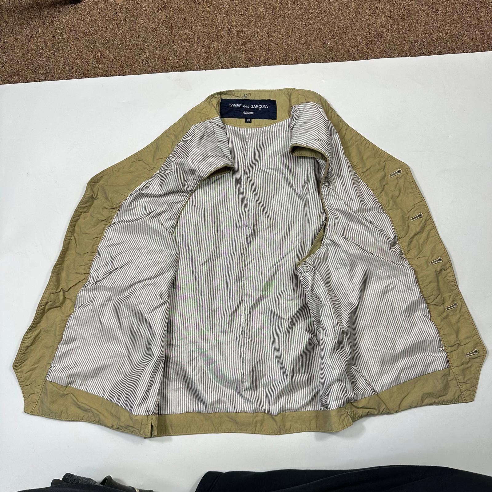 Comme des Garcons Comme Des Garçons Homme 2016 Nylon Lined Pocket Vest - XS/S Size US XS / EU 42 / 0 - 5 Thumbnail