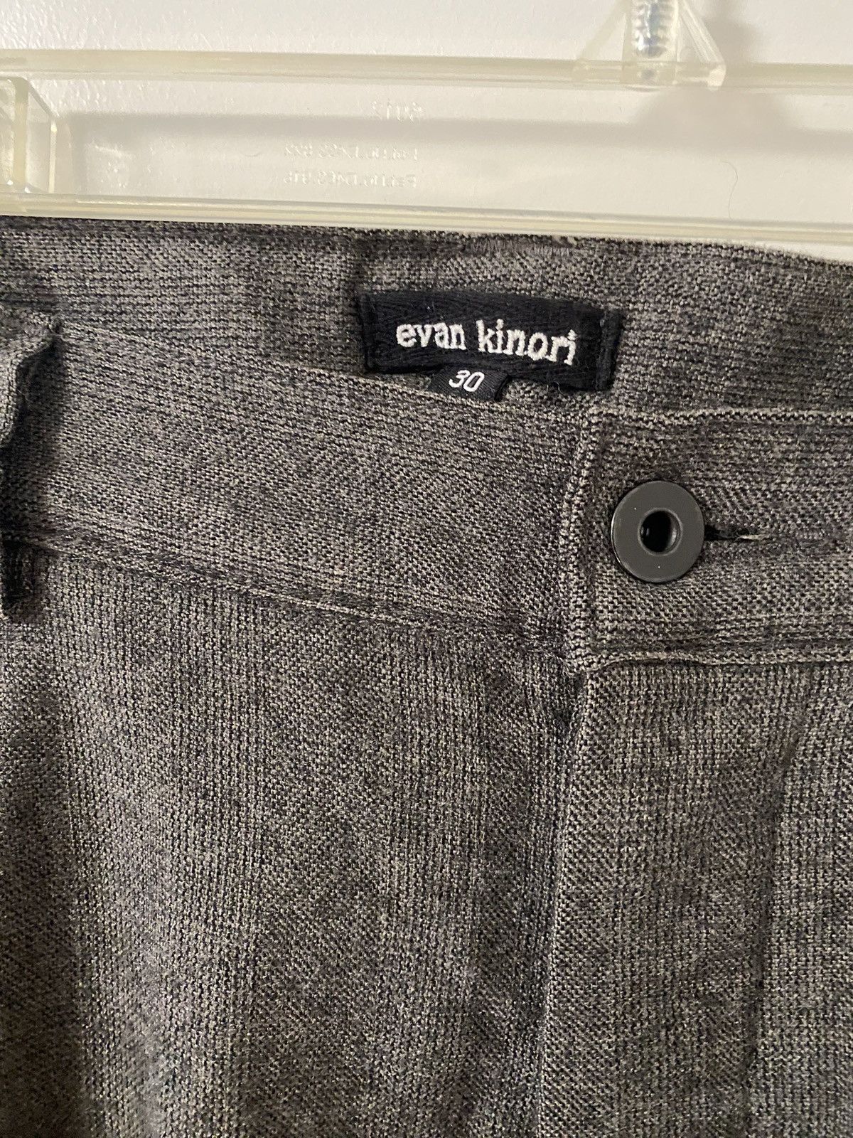 Evan Kinori Evan Kinori Single Pleat Pants - Wool Glen Check (Japan) Size US 30 / EU 46 - 2 Thumbnail