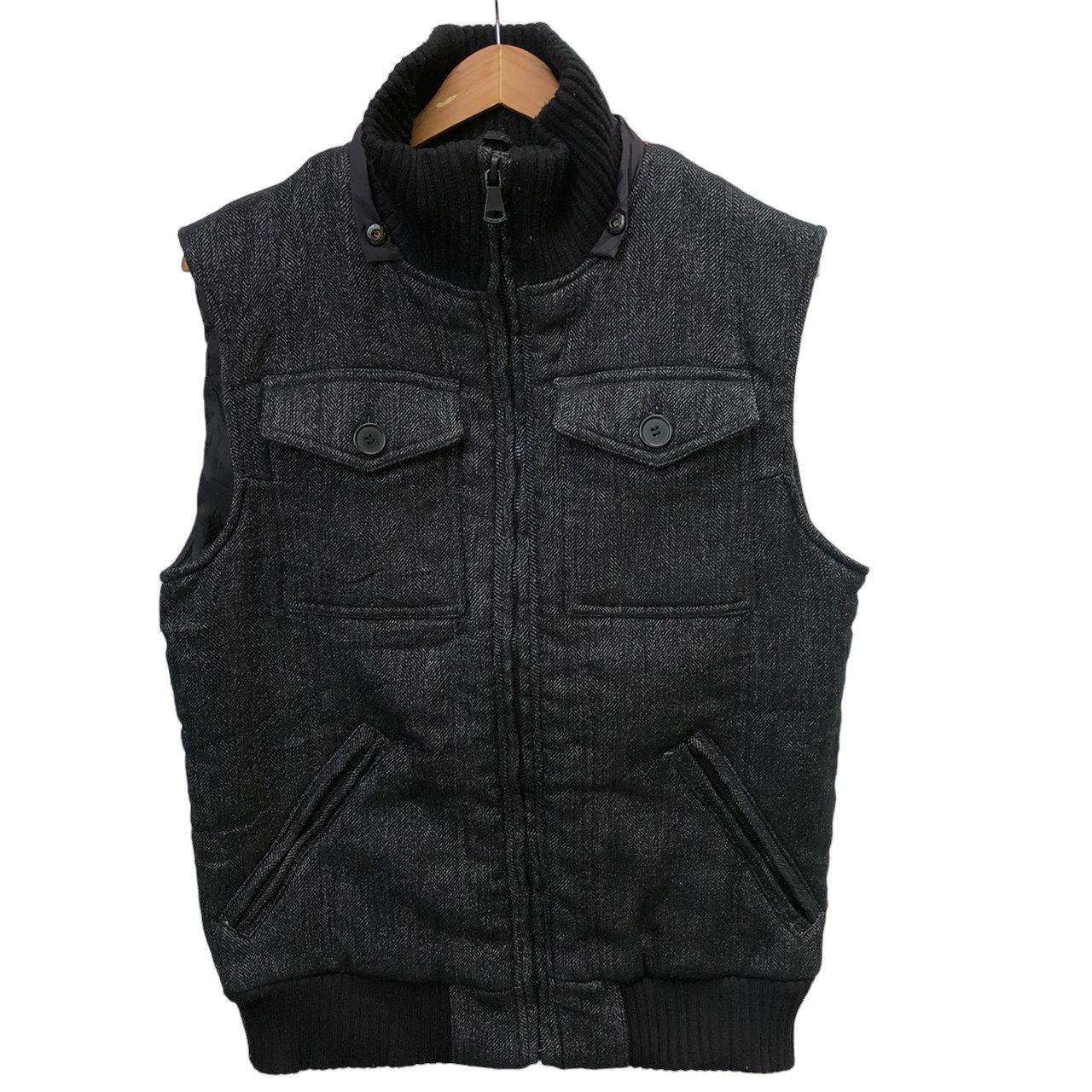 Zara Men Wool Cotton Puffer Tracey Vest
