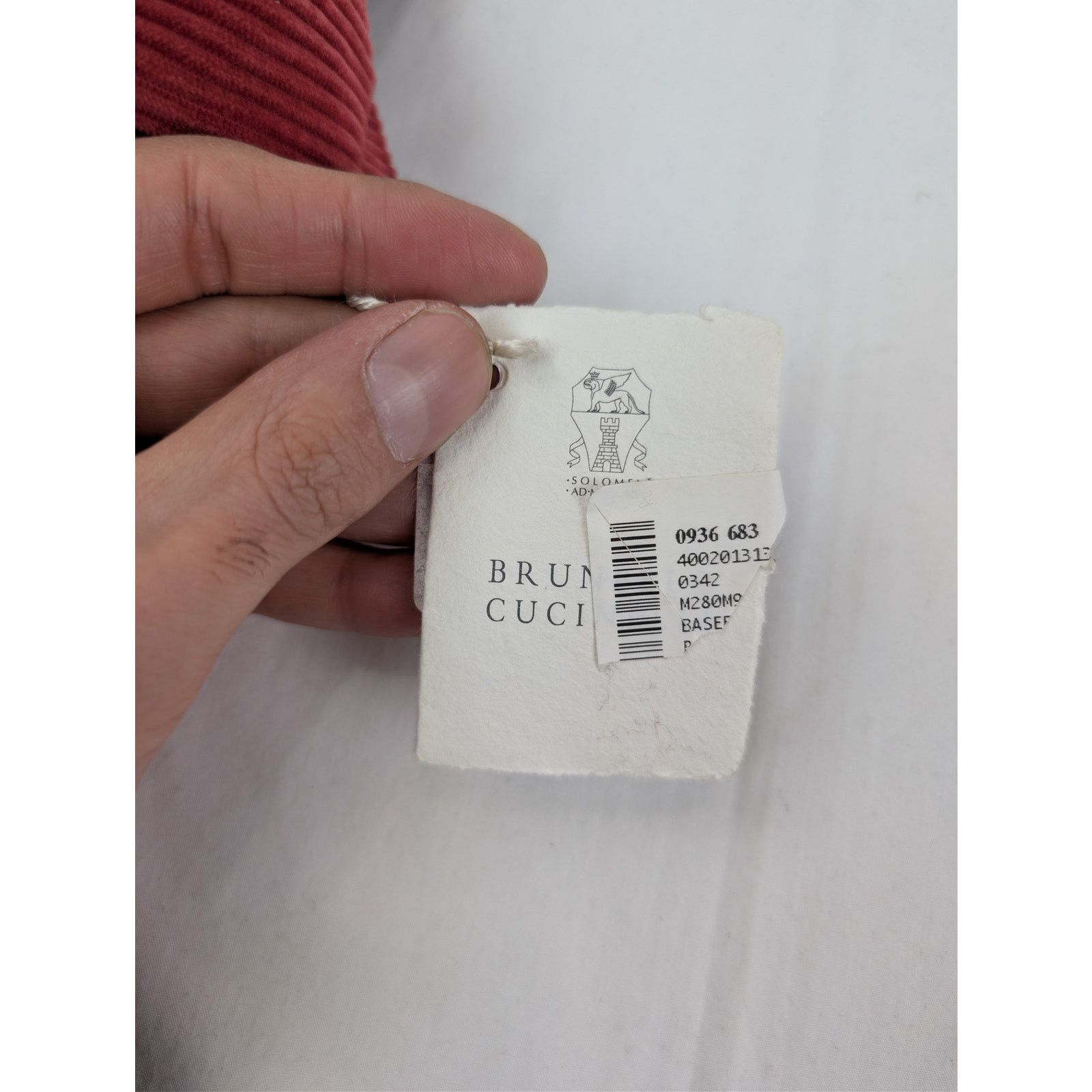 Brunello Cucinelli o1rshd1 CC20 Size: M / Baseball Cap / hat in Red Size ONE SIZE - 20 Thumbnail