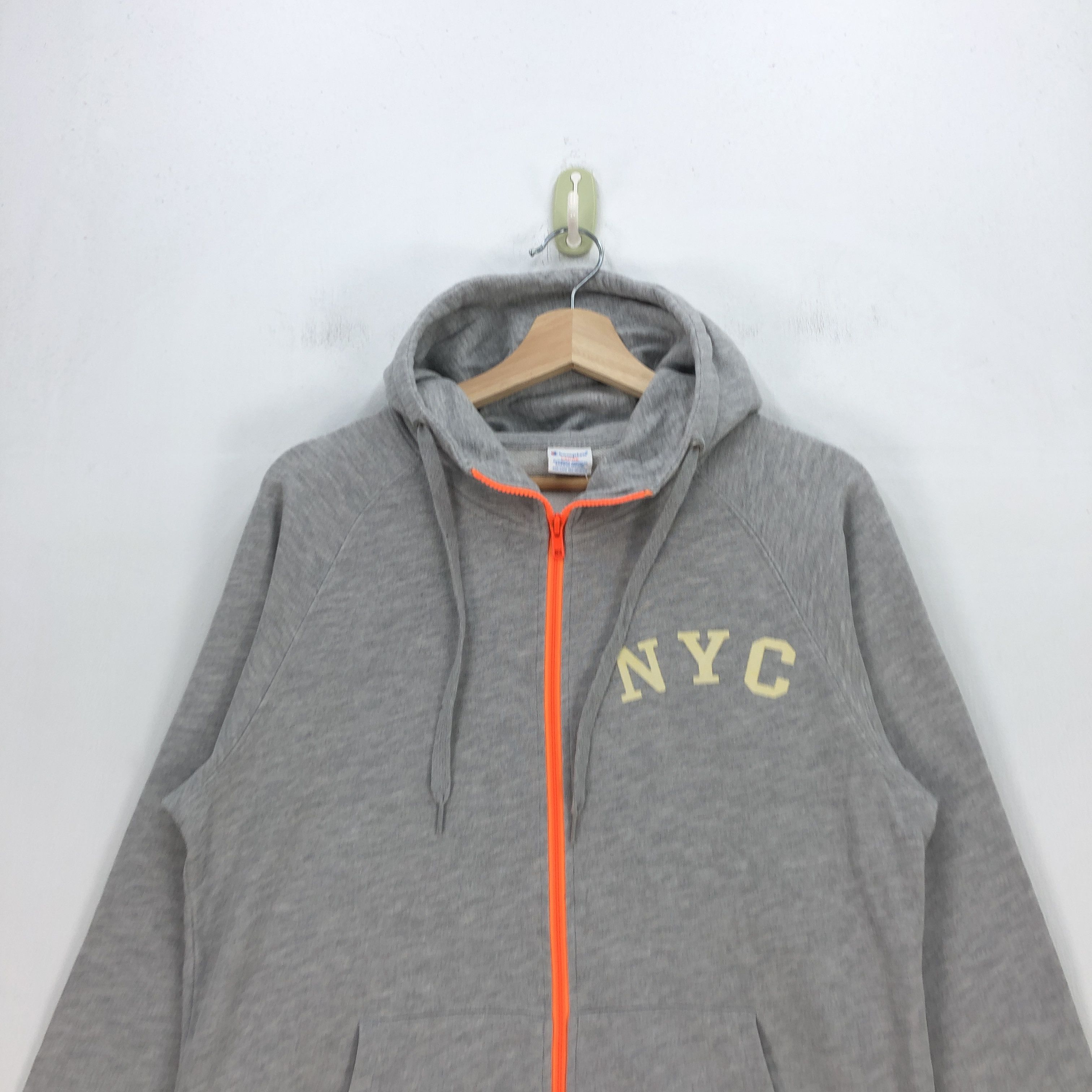 Champion × Vintage Vintage Champion Hoodie Sweater NYC Champion Sweatshirt Size US M / EU 48-50 / 2 - 3 Thumbnail
