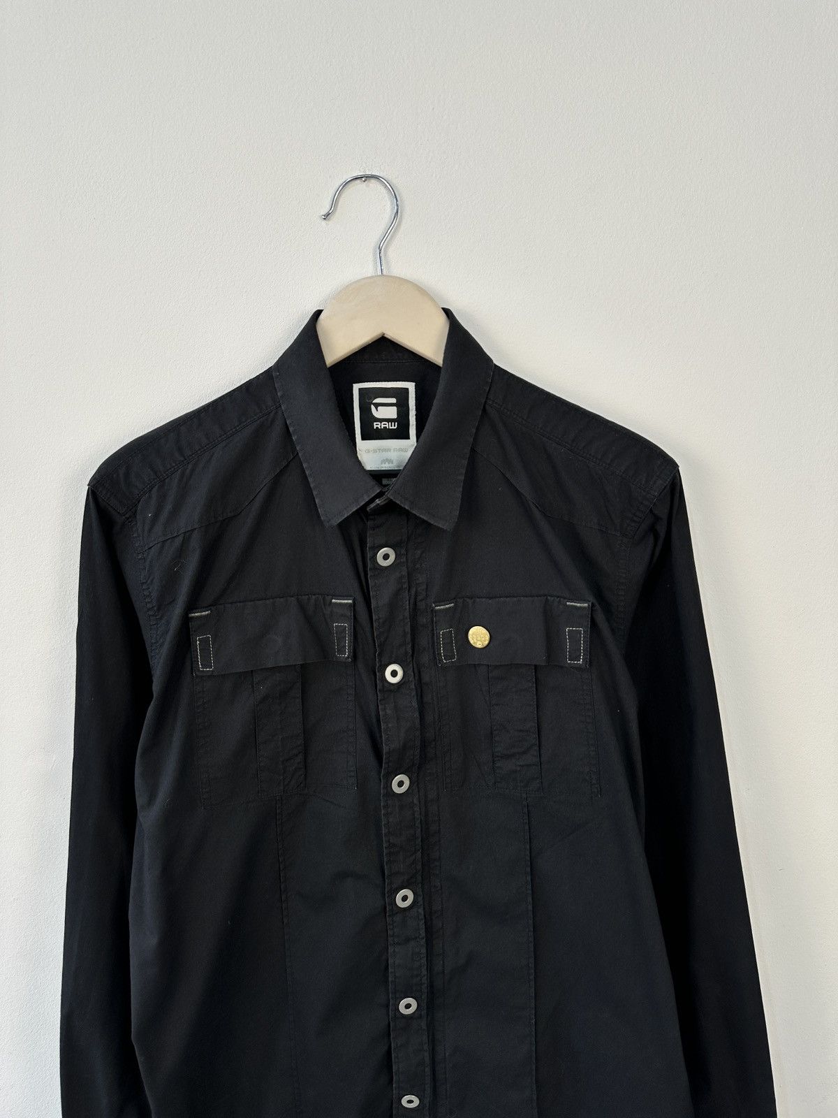 G-Star G-Star RAW Deck Dress Shirt L/S XL – Utility Military Style Size US XL / EU 56 / 4 - 5 Thumbnail