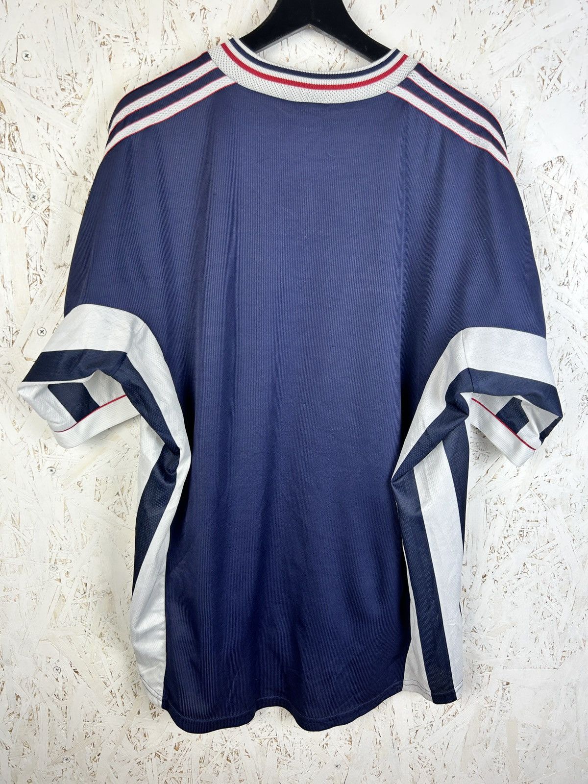 Adidas 90s Adidas Yugoslavia 1998/00 Home Kit World Cup Jersey XL Size US XL / EU 56 / 4 - 9 Thumbnail