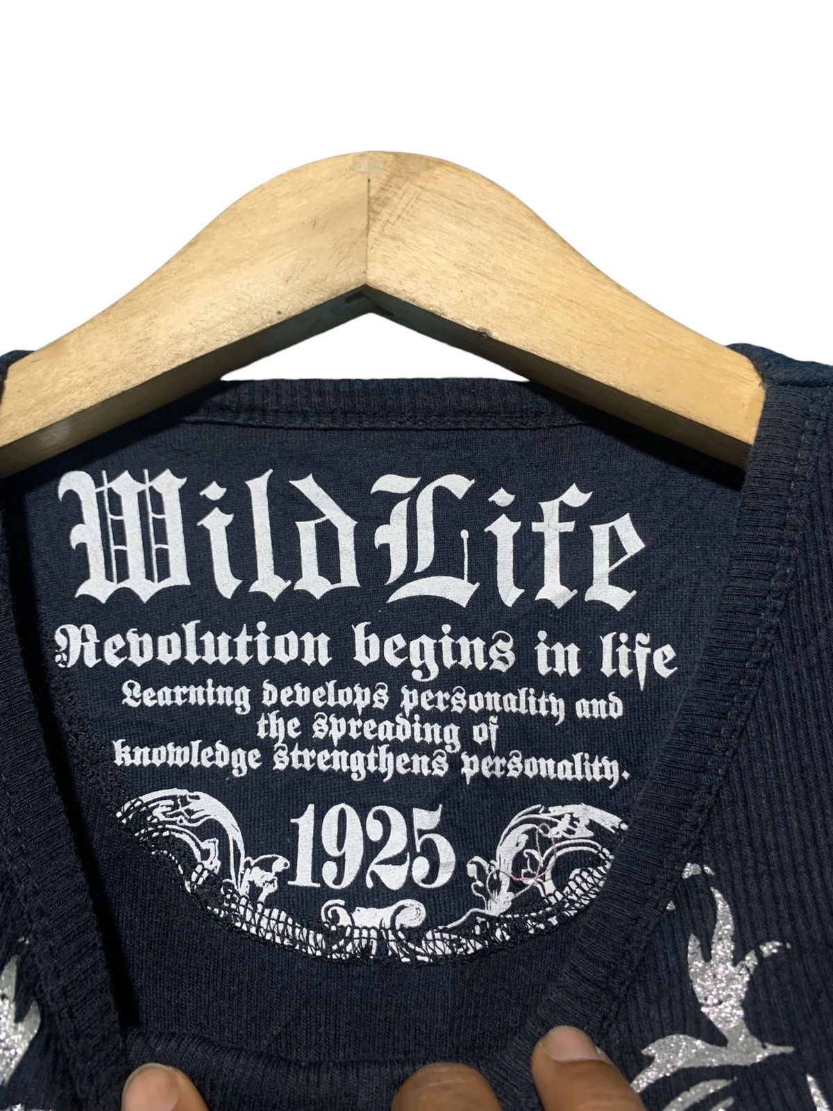Hysteric Glamour × If Six Was Nine × Japanese Brand Wild Life gothic skull butterfly tribal punk style Size US M / EU 48-50 / 2 - 5 Thumbnail