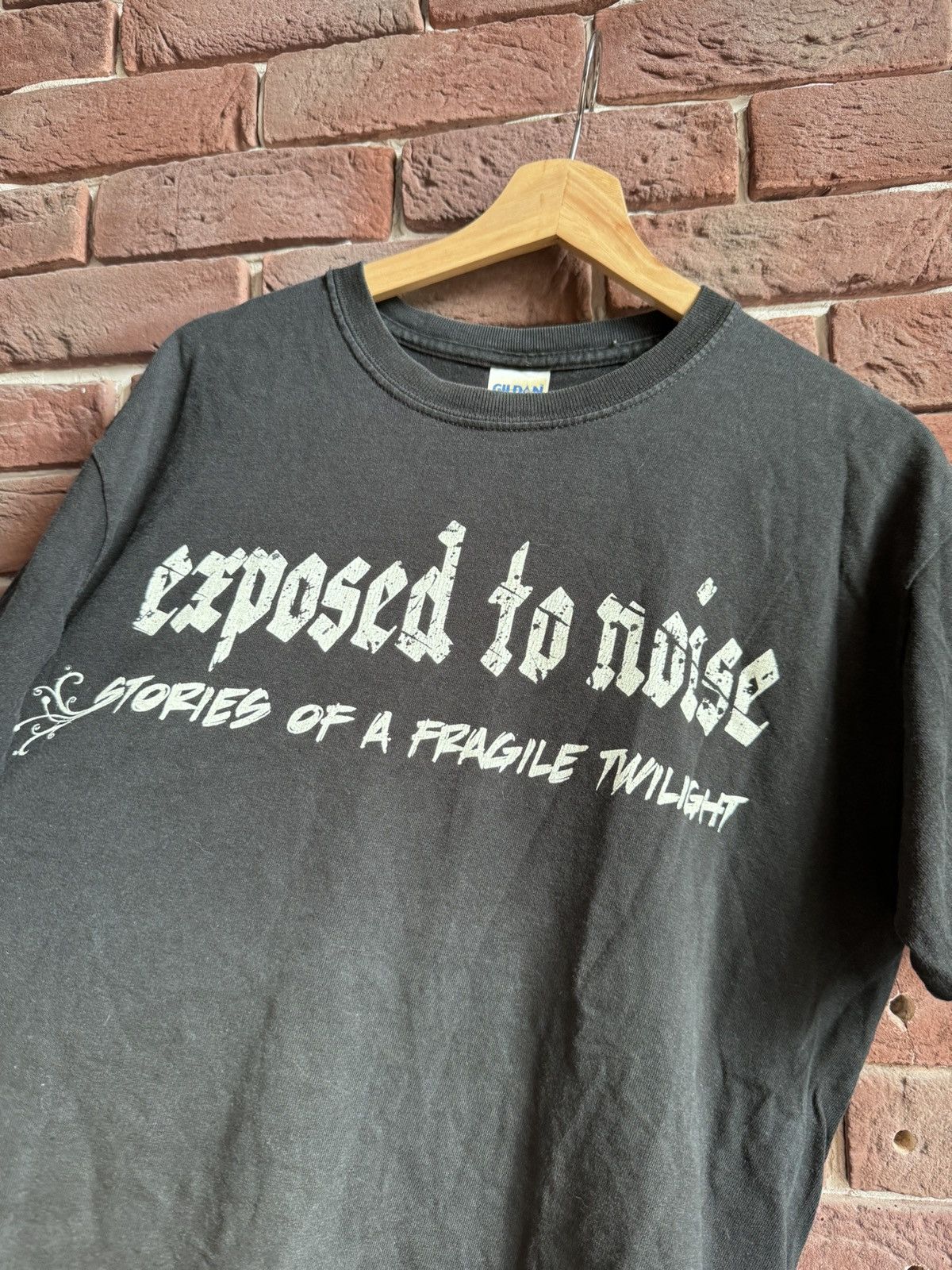 Band Tees Rare 00s Exposed To Noise Hardcore Band Tee Grail Tour XL Size US M / EU 48-50 / 2 - 3 Thumbnail
