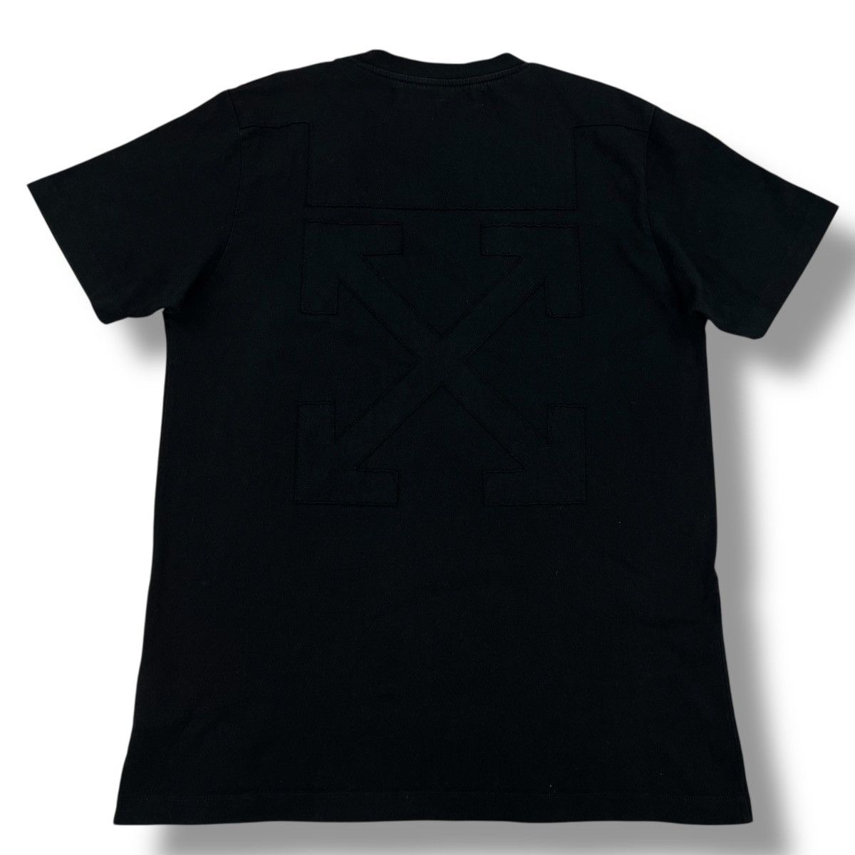 Off-White Off-White Cutout Arrows Black T Shirt Size US XL / EU 56 / 4 - 2 Thumbnail