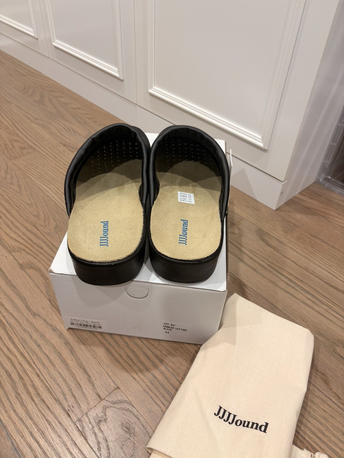 Jjjjound Italian Clogs Size 44 in Black, Men's (Size 11) — image 3 of 6