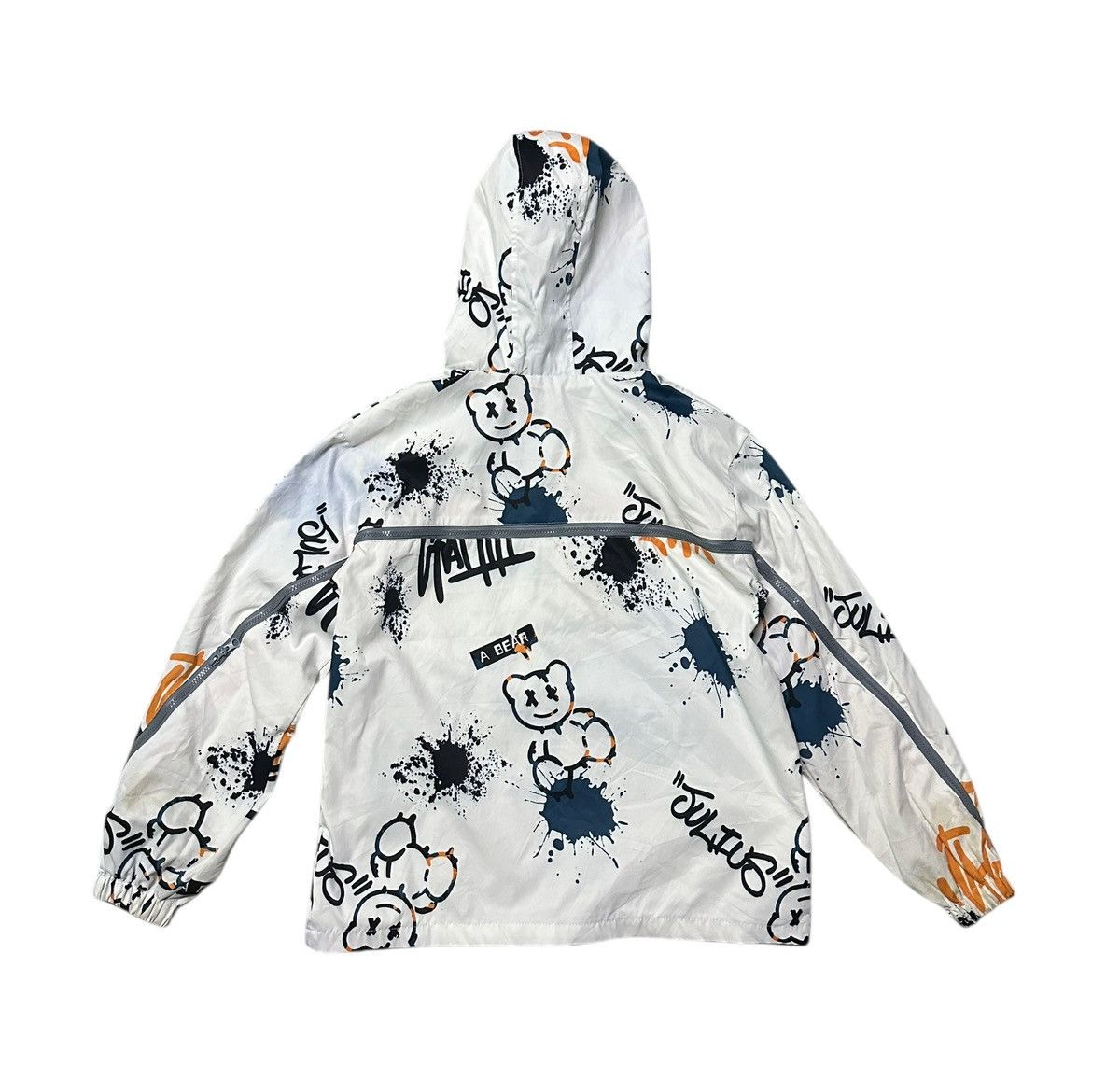 Japanese Brand over zipper jacket hooded Size US L / EU 52-54 / 3 - 7 Thumbnail