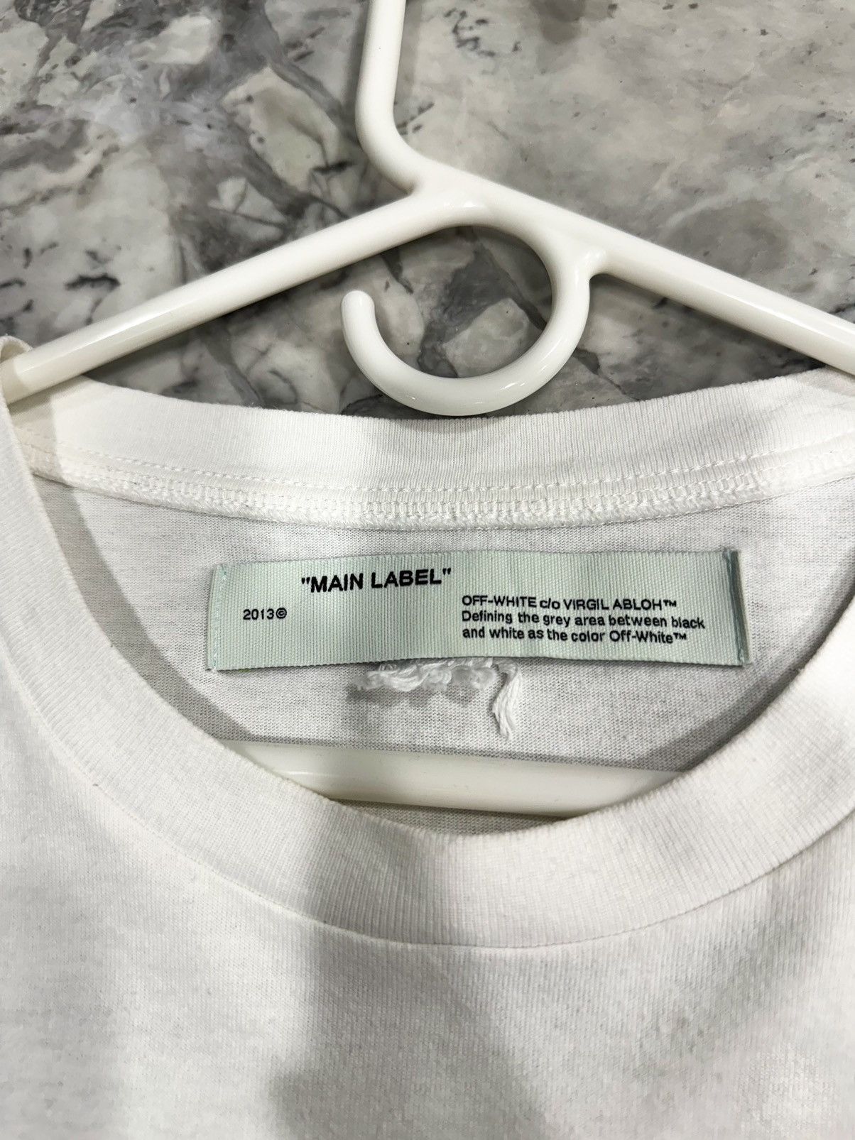 Off-White OFF WHITE Golden Ratio Print Tee Size US L / EU 52-54 / 3 - 4 Thumbnail