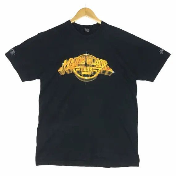Stussy Vtg 2005 STUSSY SKATEBOARD Major Blade Tour Tee Shirt 8 Ball Size US M / EU 48-50 / 2 - 1 Thumbnail