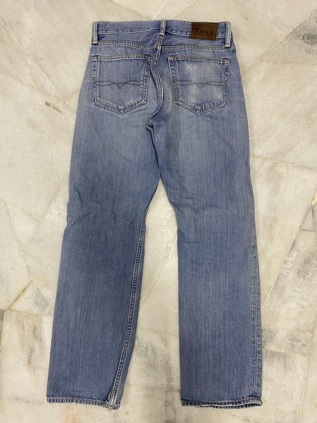 Polo Ralph Lauren Size 30x29 Vintage Polo Ralph Lauren Distressed Jeans Faded Size US 29 - 11 Thumbnail