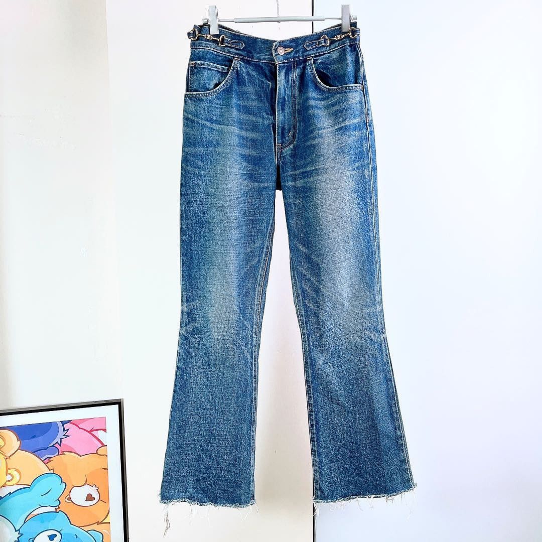 Celine CELINE Chain Detail Jeans Size 28 Size 28" / US 6 / IT 42 - 1 Thumbnail