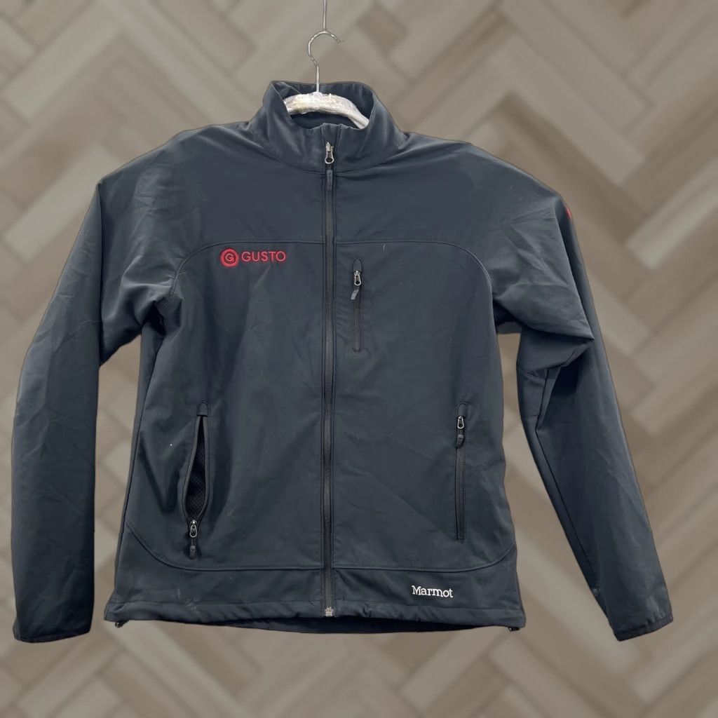 Marmot Marmot Jacket Womens L Black Softshell Full Zip Zipper Pockets M3 Size L / US 10 / IT 46 - 1 Thumbnail