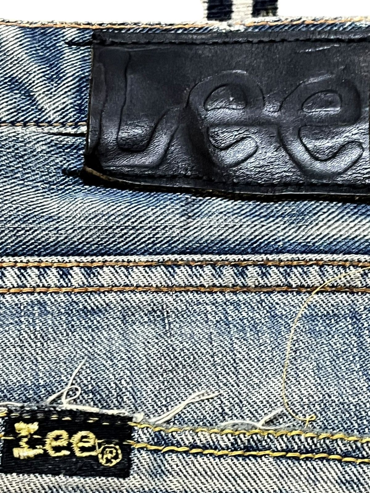Lee Vintage Lee X TMT Selvedge Sashiko Boro Denim Size US 34 / EU 50 - 9 Thumbnail