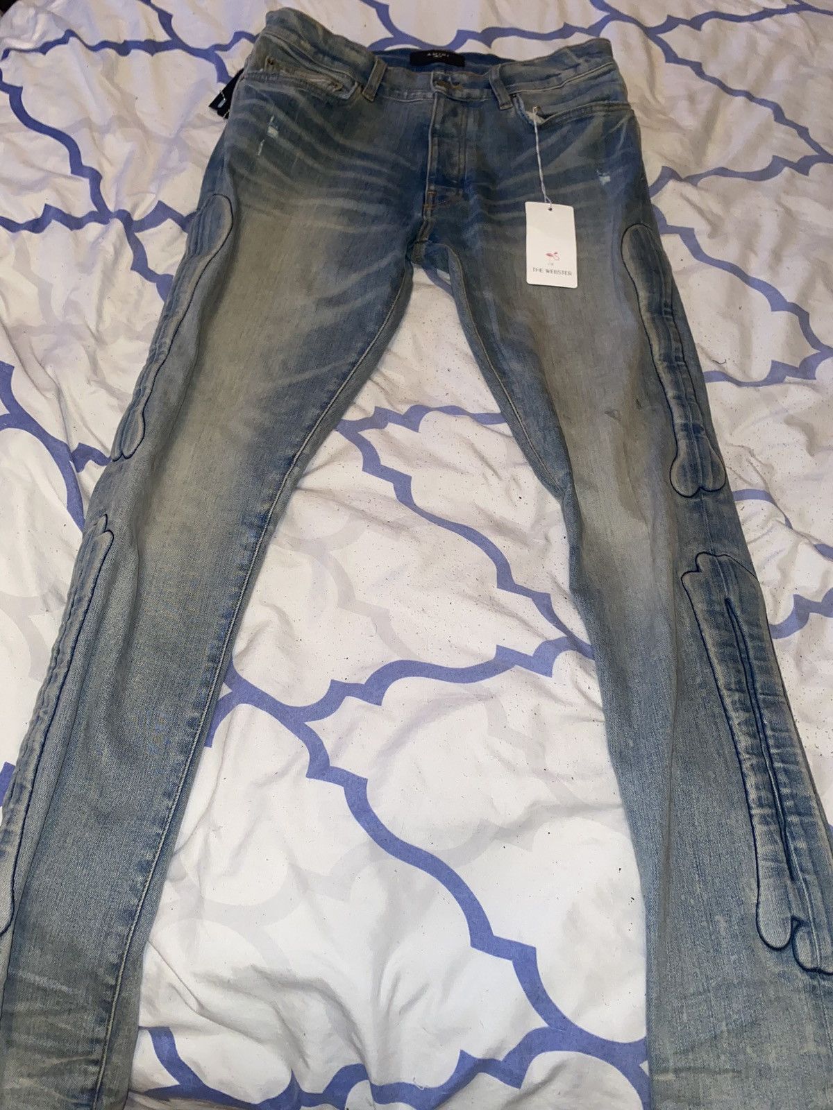 Amiri Amiri 3d Bone Jeans Size US 32 / EU 48 - 5 Thumbnail