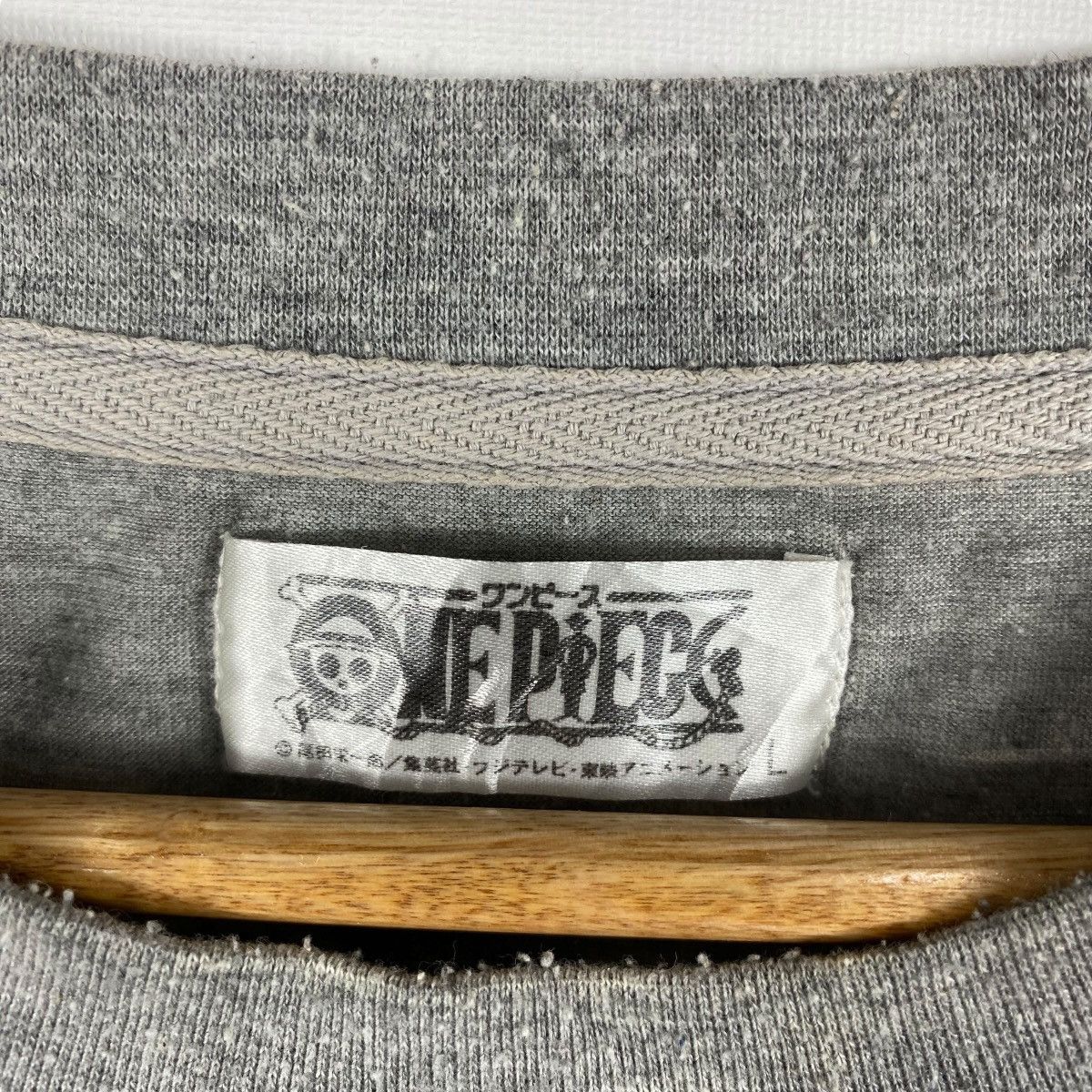 Anime × Japanese Brand Vintage 00's ONE PIECE Panson Works Mugiwara Crews Logo Size US L / EU 52-54 / 3 - 5 Thumbnail