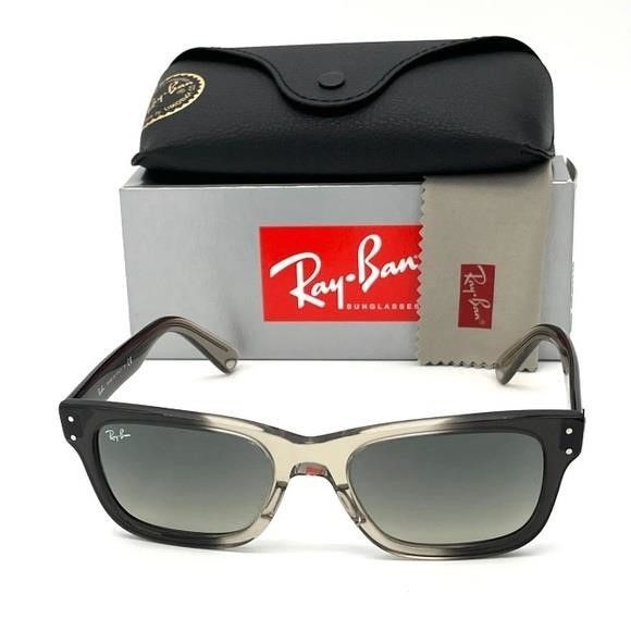 RayBan New - Ray Ban MR BURBANK RB2283 134071 Transparent Gray / Gr Size ONE SIZE - 2 Thumbnail