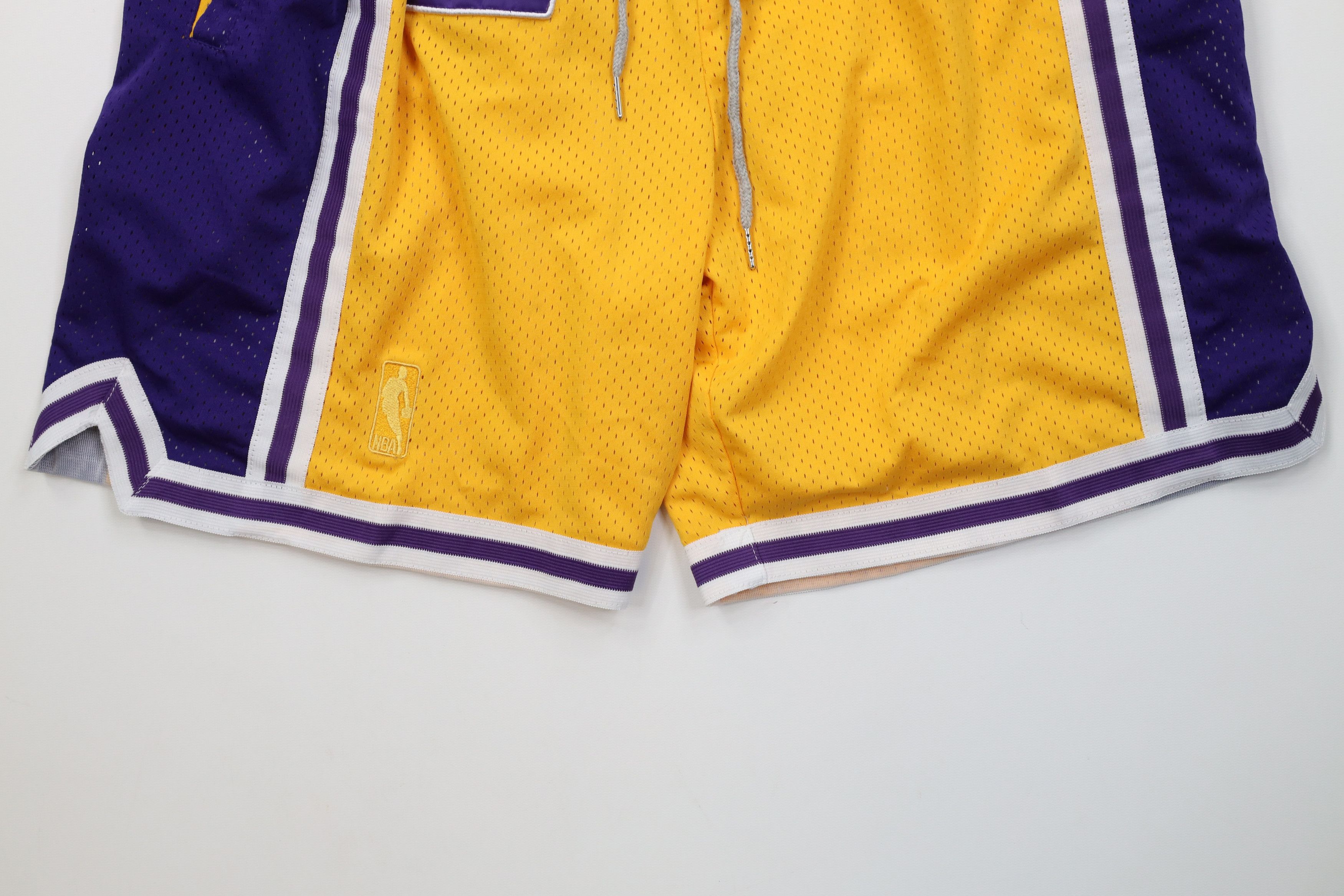 Just Don Just Don 1996/1997 Los Angeles Lakers Basketball Shorts USA Size US 30 / EU 46 - 4 Thumbnail
