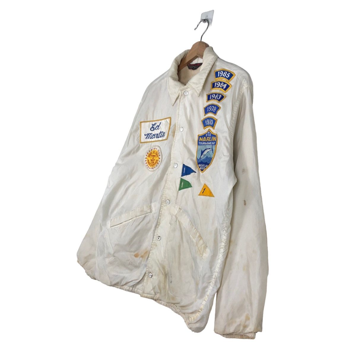 Vintage 🔥Vintage Dunbrooke USA Button Jacket Marlin Tournament Size US M / EU 48-50 / 2 - 2 Thumbnail