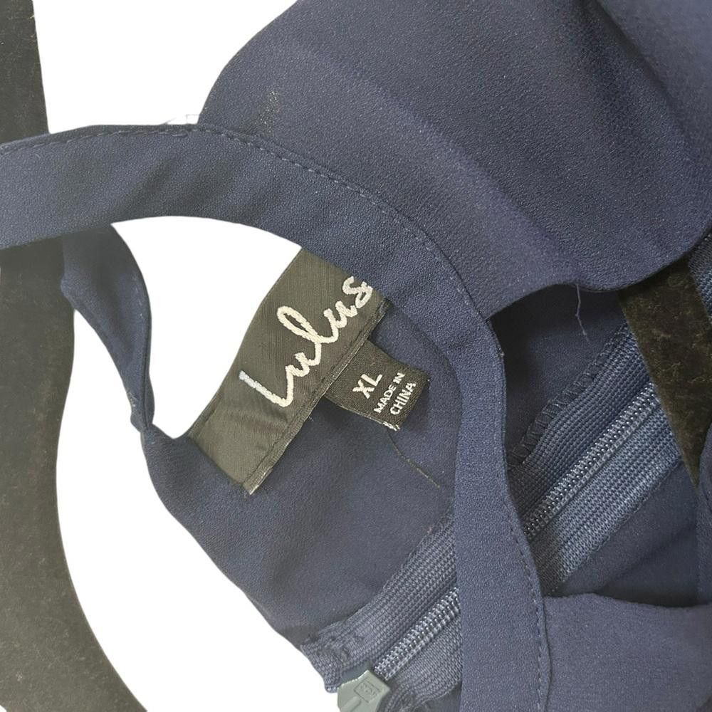 Lulus Lulus l I Spy Navy Blue Maxi Dress XL Size XL / US 12-14 / IT 48-50 - 8 Thumbnail