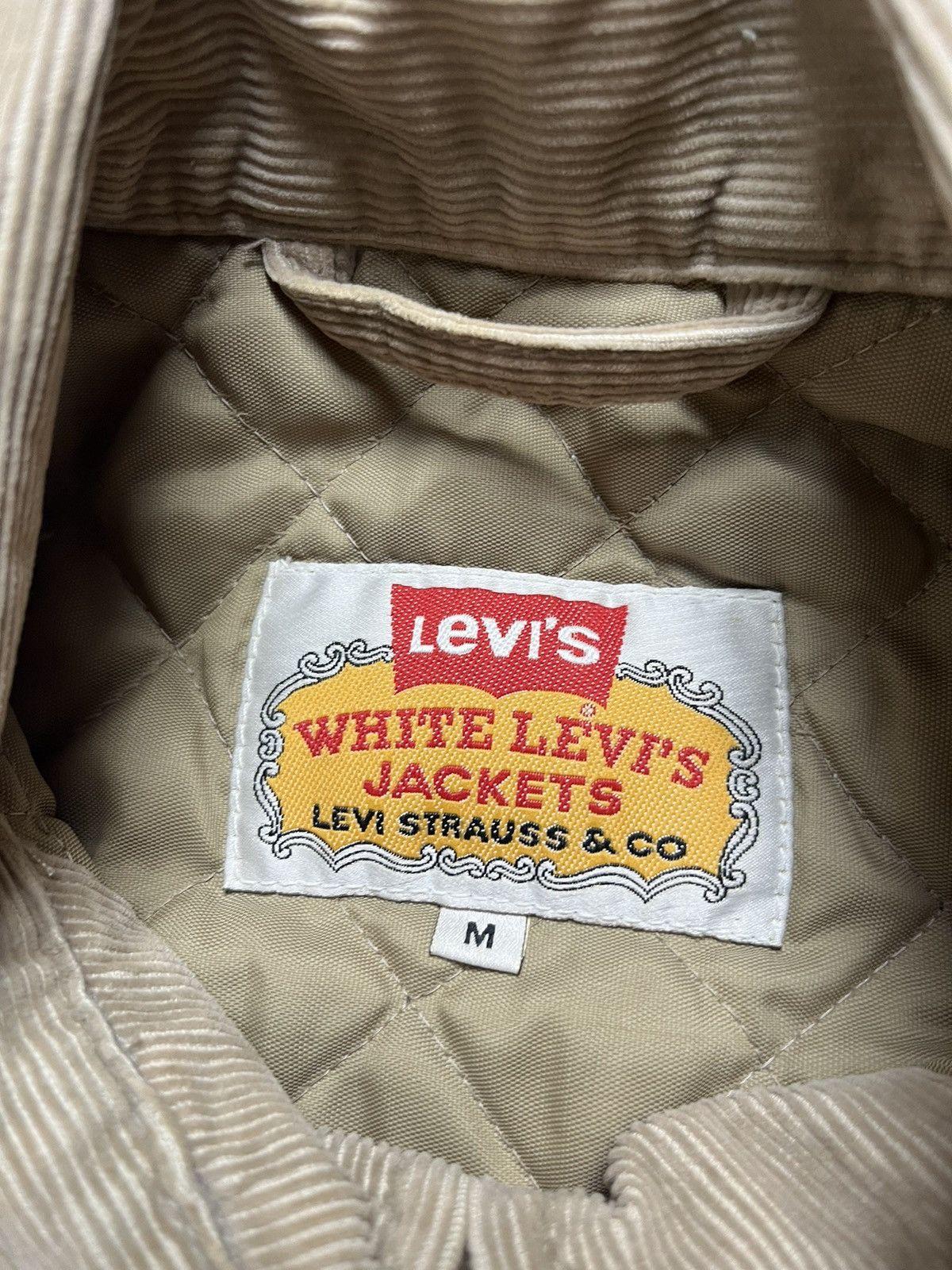 Levi's × Levi's Vintage Clothing × Vintage Vintage 90’s white Levi’s Jackets Size US M / EU 48-50 / 2 - 5 Thumbnail