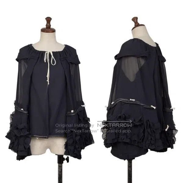 Comme des Garcons Comme des Garcons Indigo Retro Design Jacket Size M / US 6-8 / IT 42-44 - 1 Thumbnail
