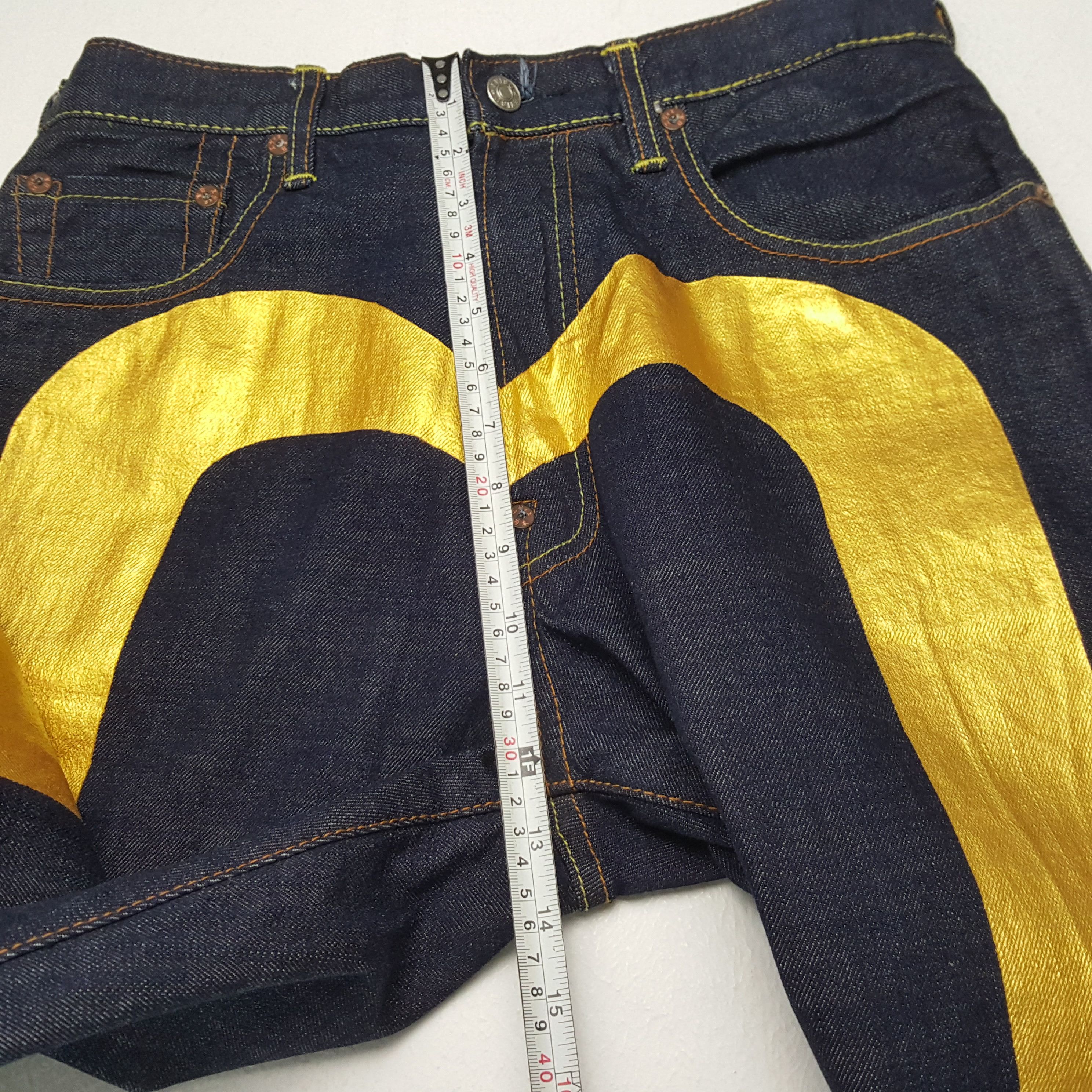 Japanese Brand × Vintage EVISU Jeans Japanese Brand Streetwear Custom Daicock Style Size US 31 - 8 Thumbnail