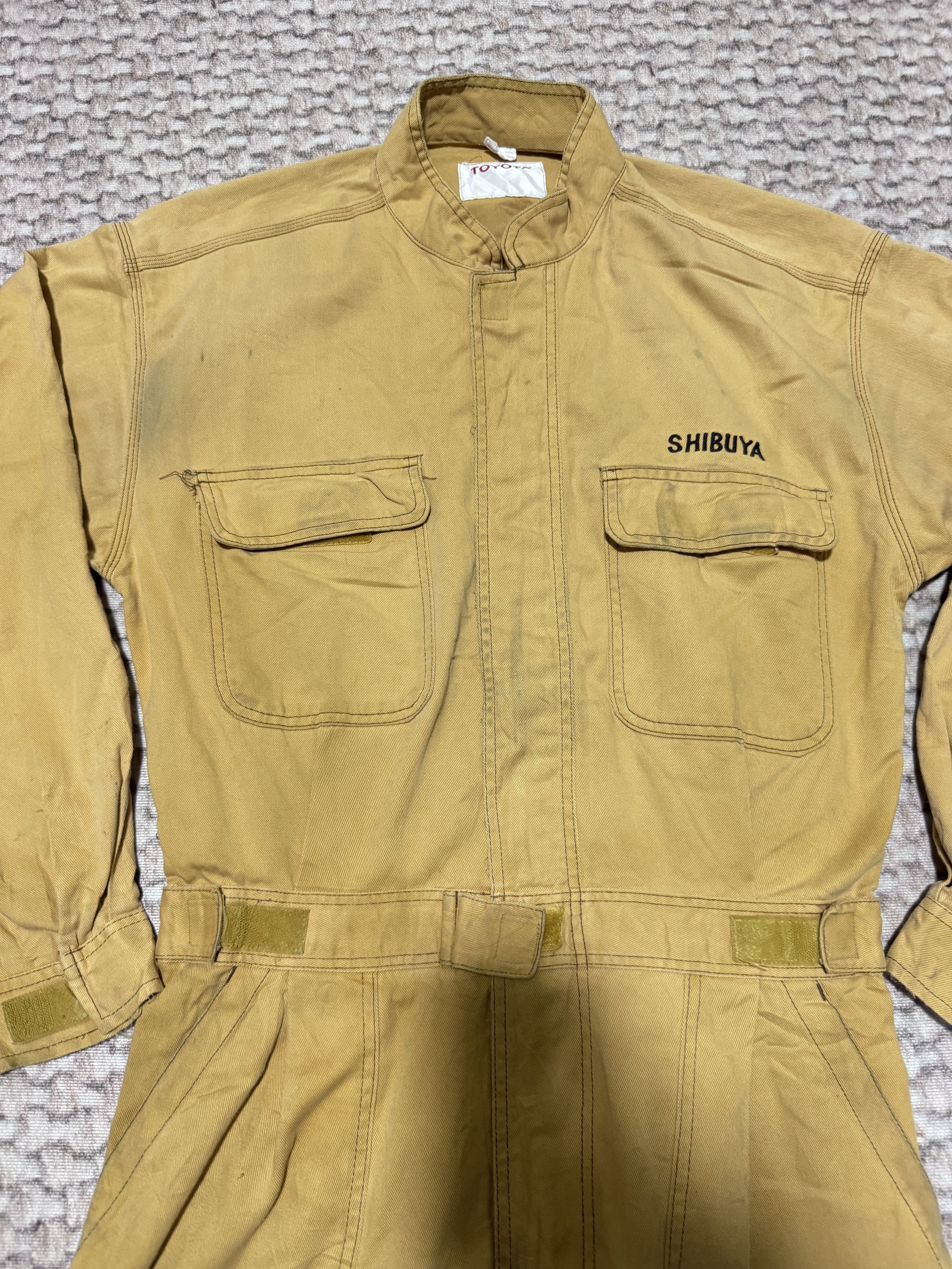 Sports Specialties Vintage Toyota Shibuya TRD Script Mechanic Coverall Dirty Size US 30 / EU 46 - 4 Thumbnail